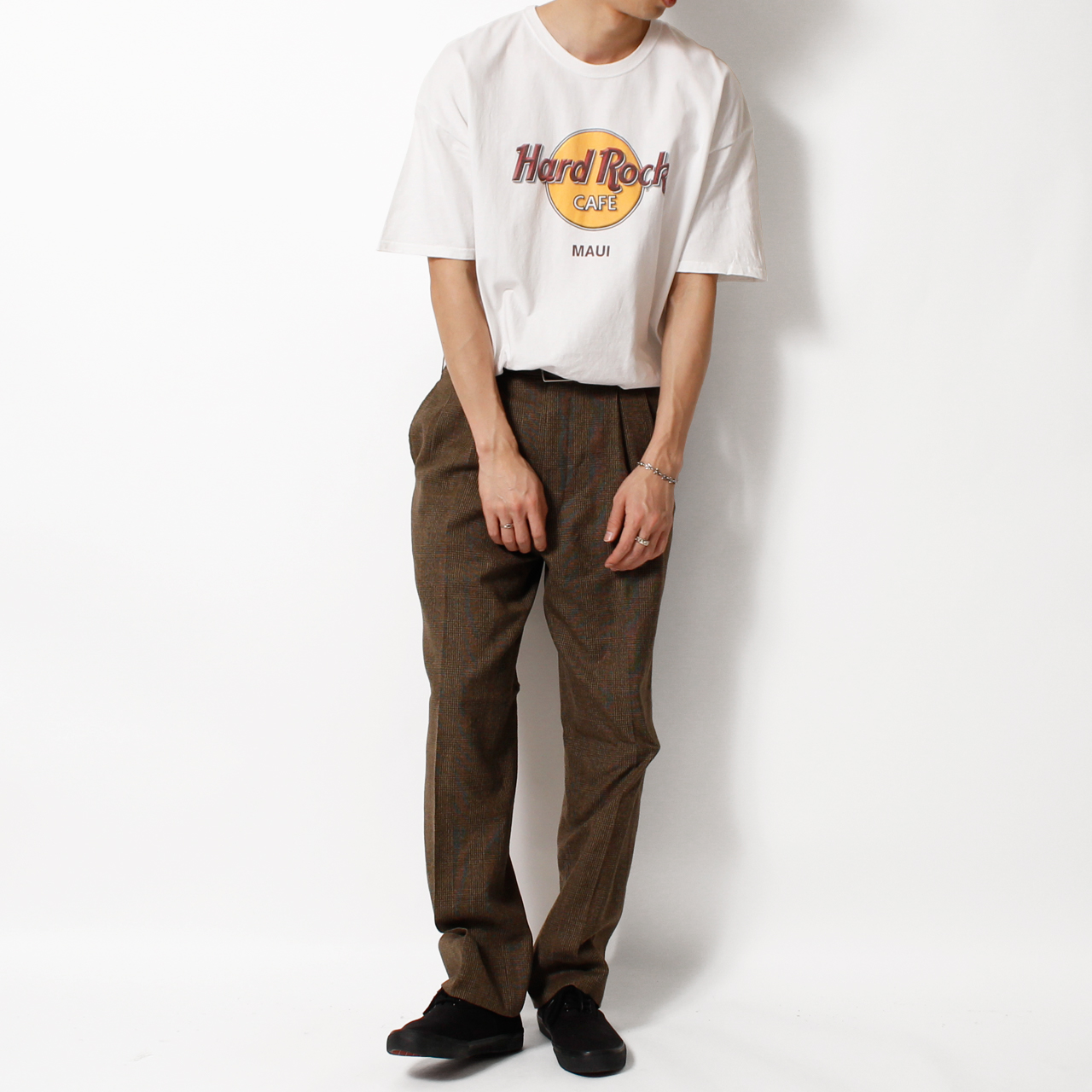 Hard Rock CAFE Ｔシャツ × スラックス
