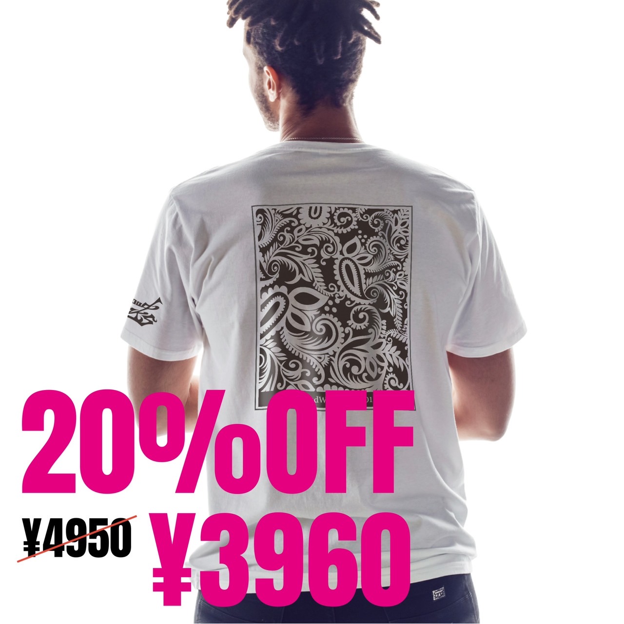 【期間限定！】Tシャツ、パーカー、スニーカー20％OFF！！