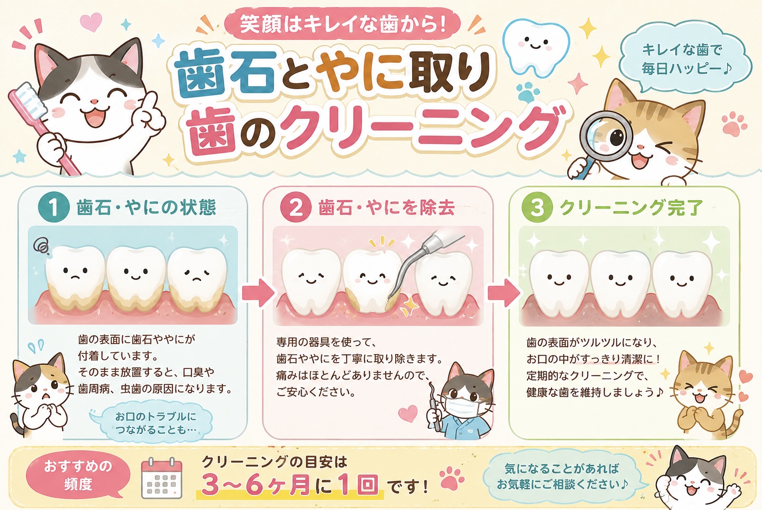 歯のクリーニング