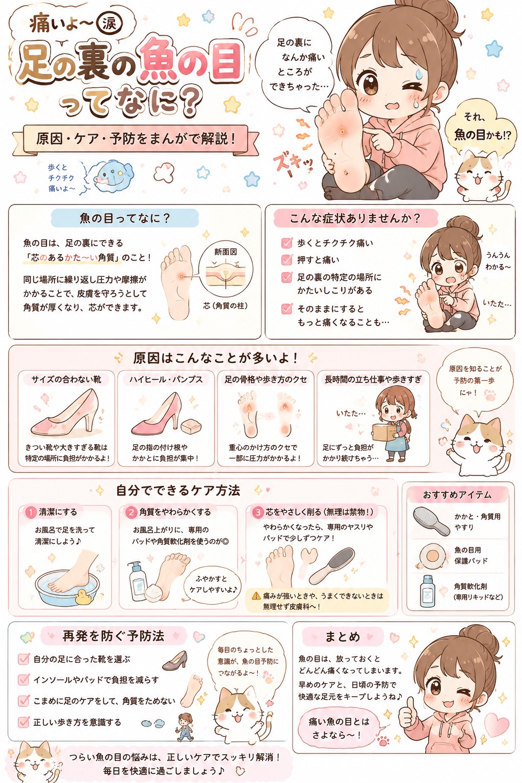 魚の目