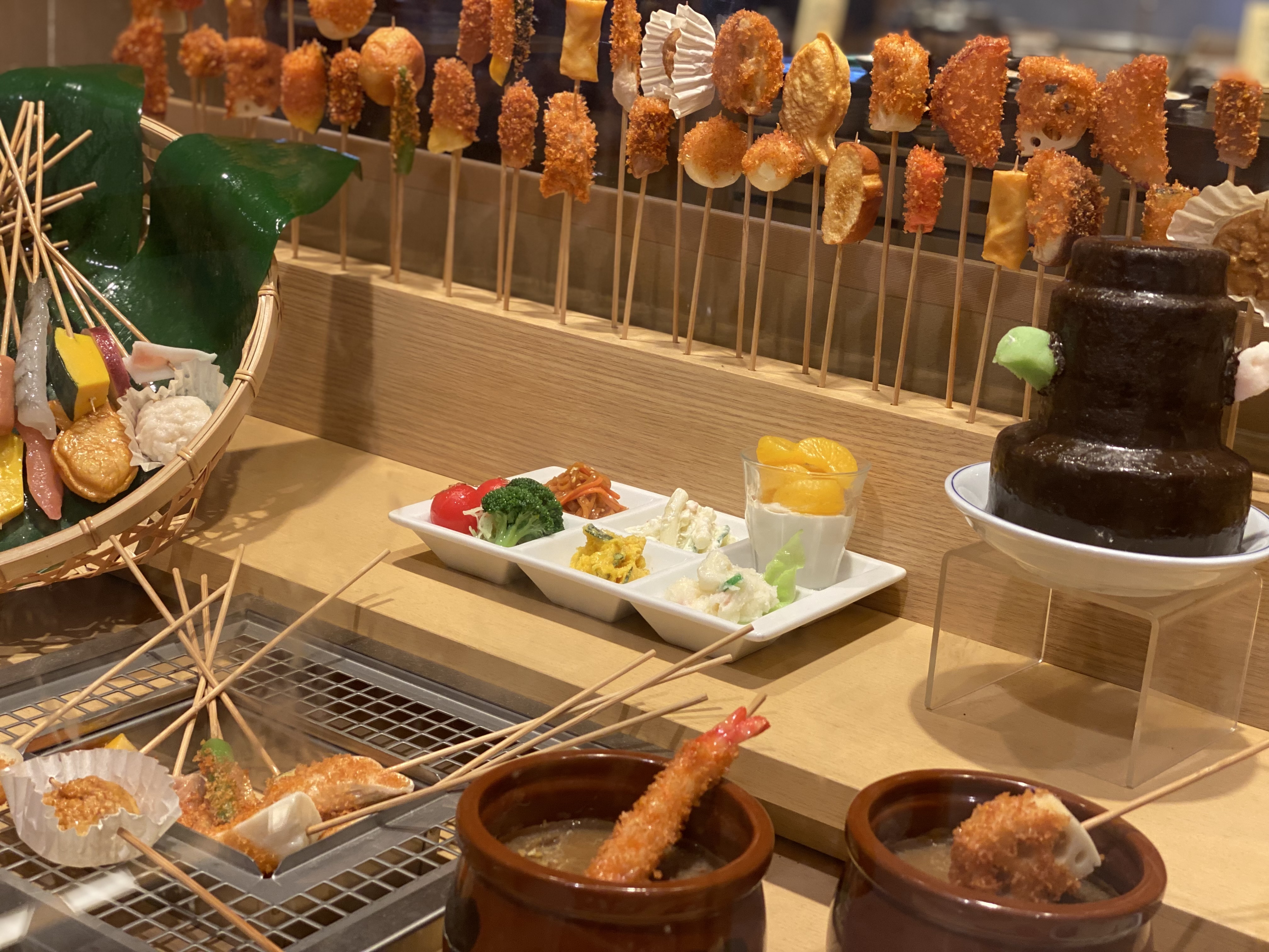 自分でやるタイプの串カツ