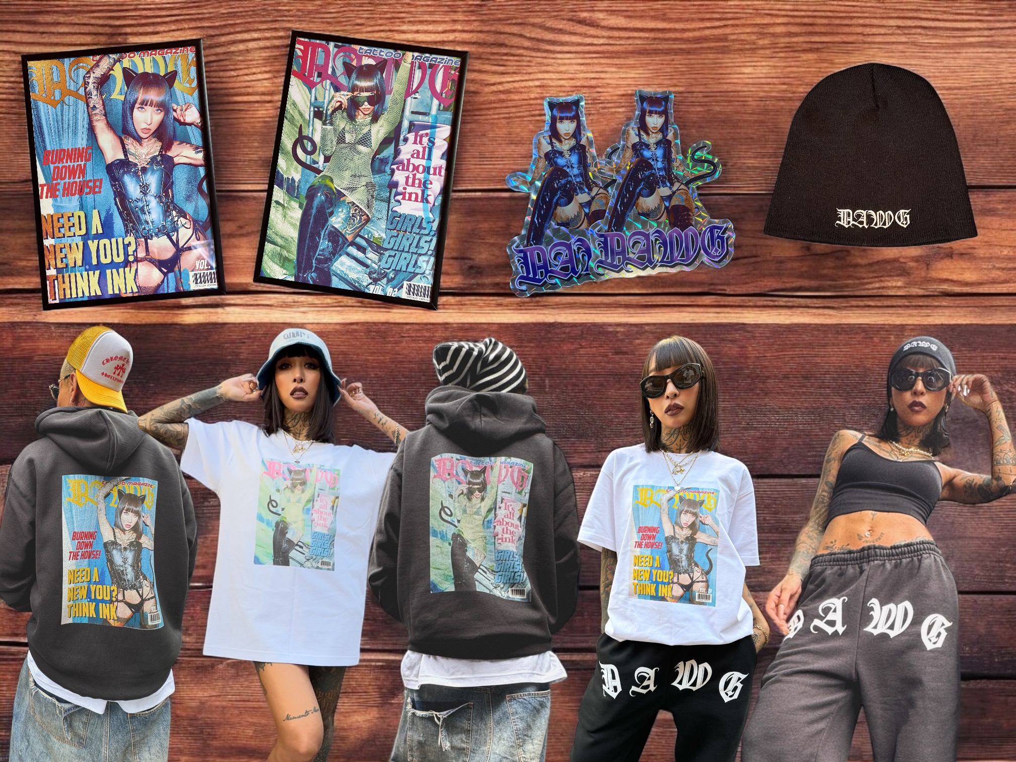 TATTOO MAGAZINE COLLECTION