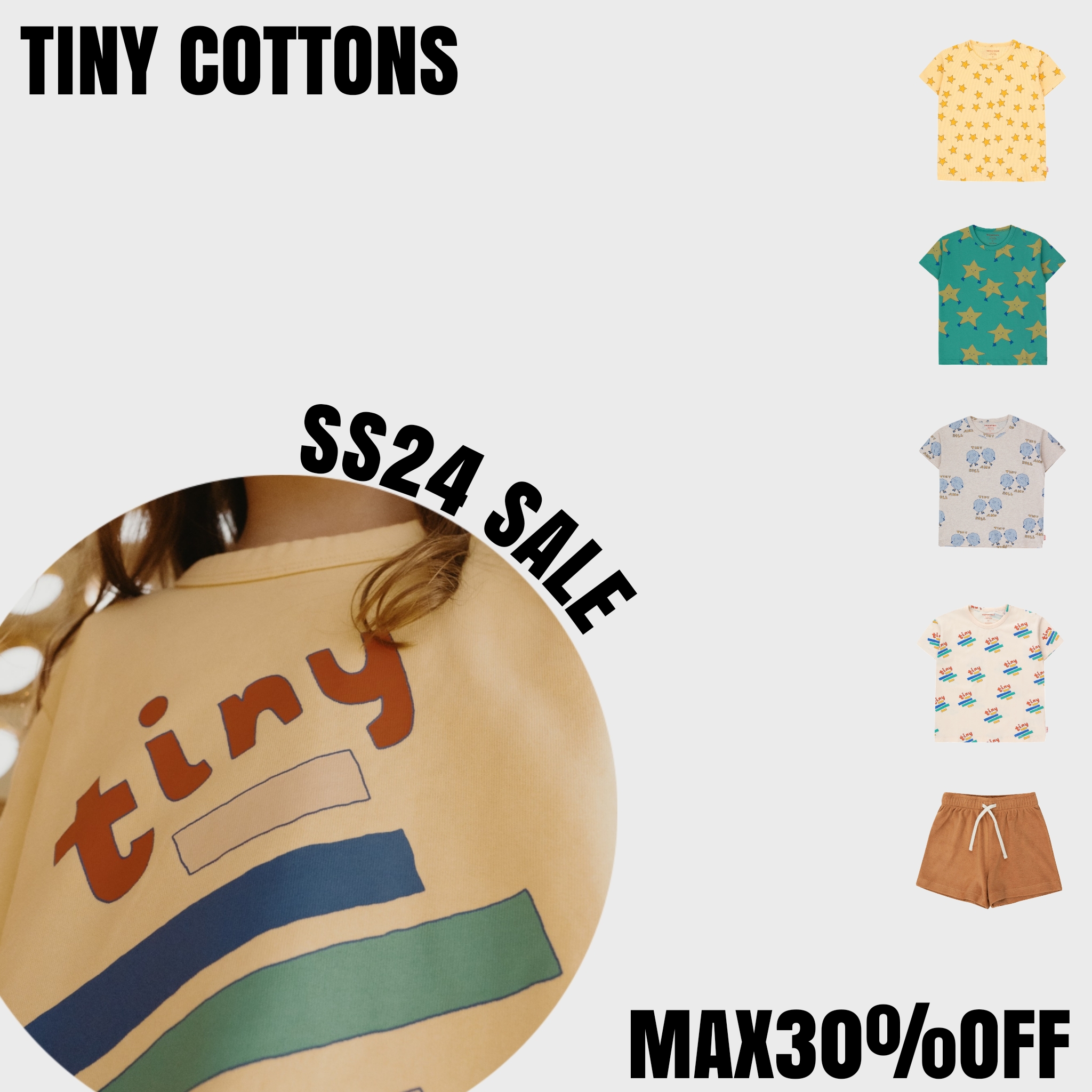 【MAX30%OFF】TINY COTTONS DROP1 SALE