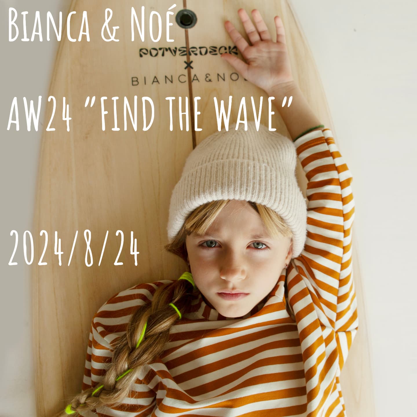 BIANCA & NOÈ  AW24 ”FIND THE WAVE”