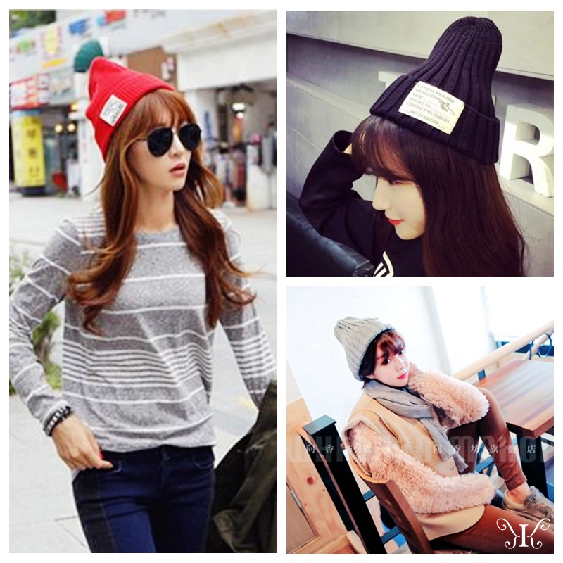 新商品入荷!(^^)!　韓国で大人気のニット帽子 今年の冬のファッションアイテムにいかが！？