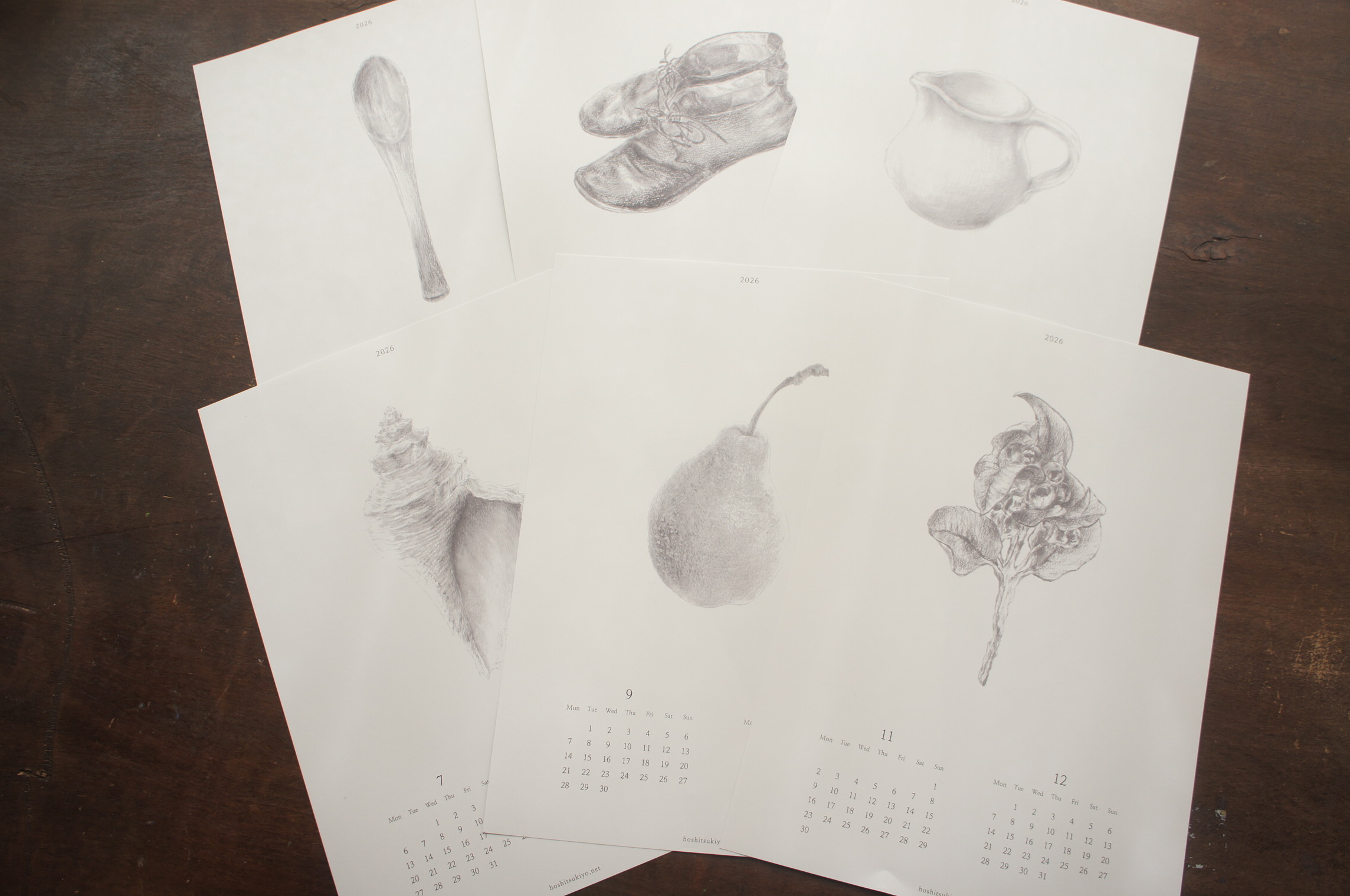 カレンダー2026 販売開始