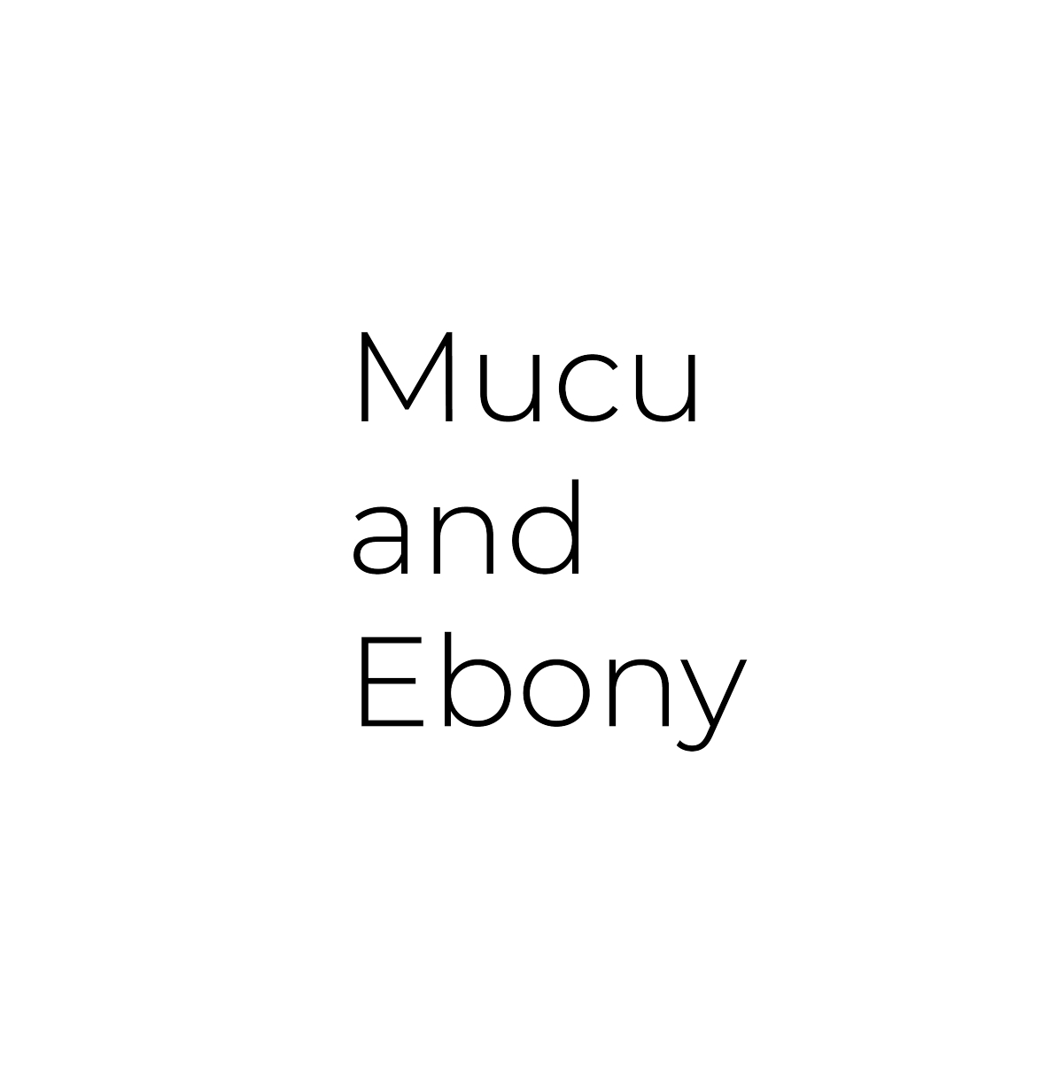 [今月のRecommend Brand❤2021/02] mucu and ebony vol.1
