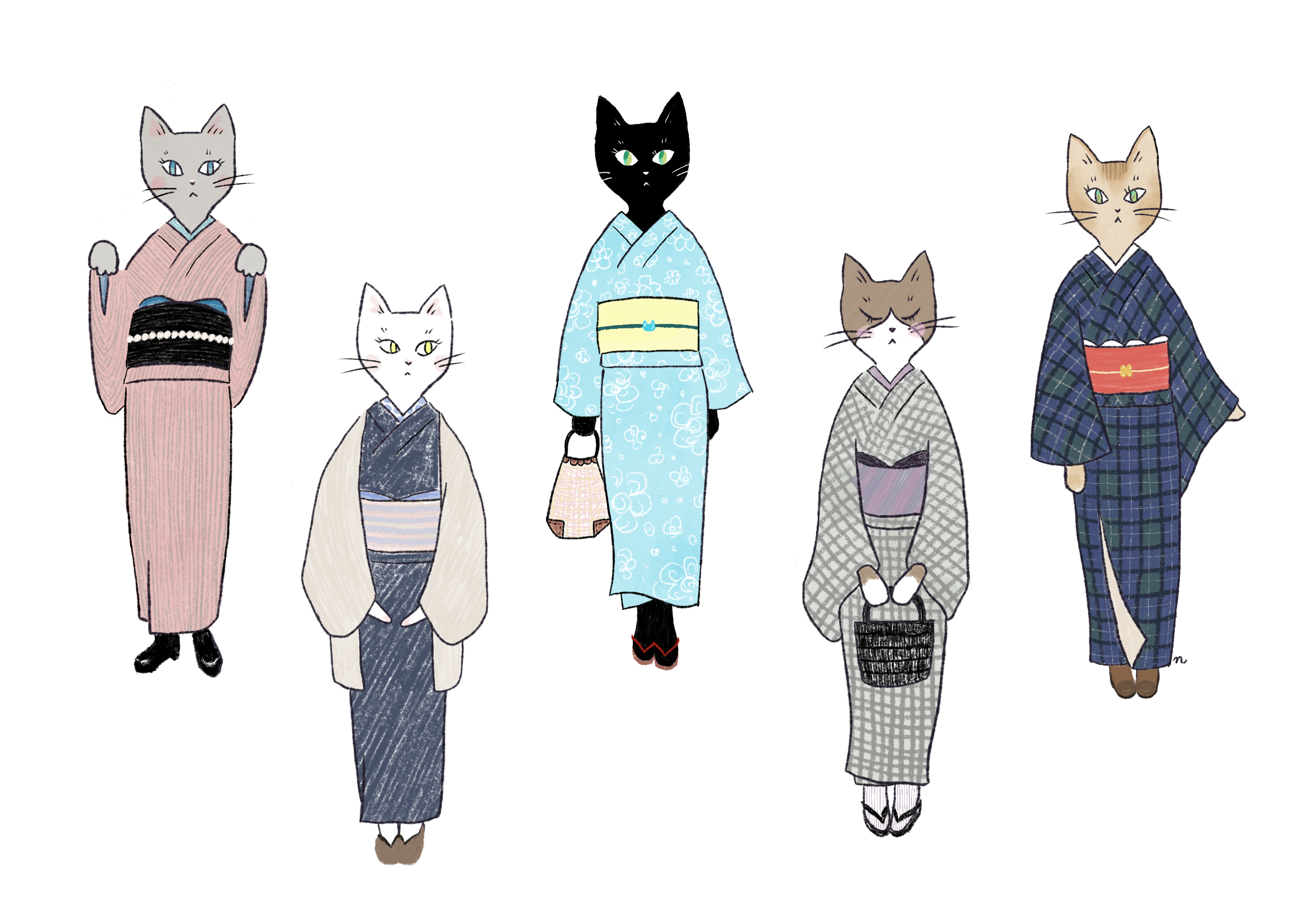 ねこすけ着つけ教室について