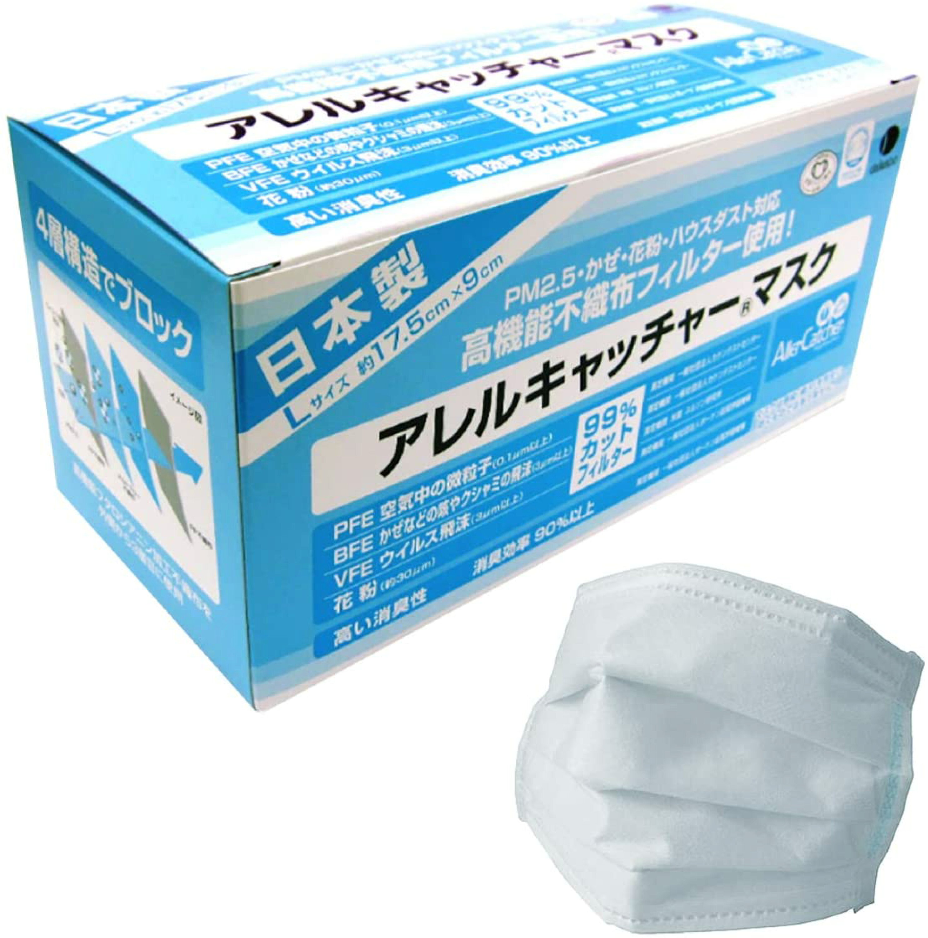 数量限定入荷　大和紡績４層マスク