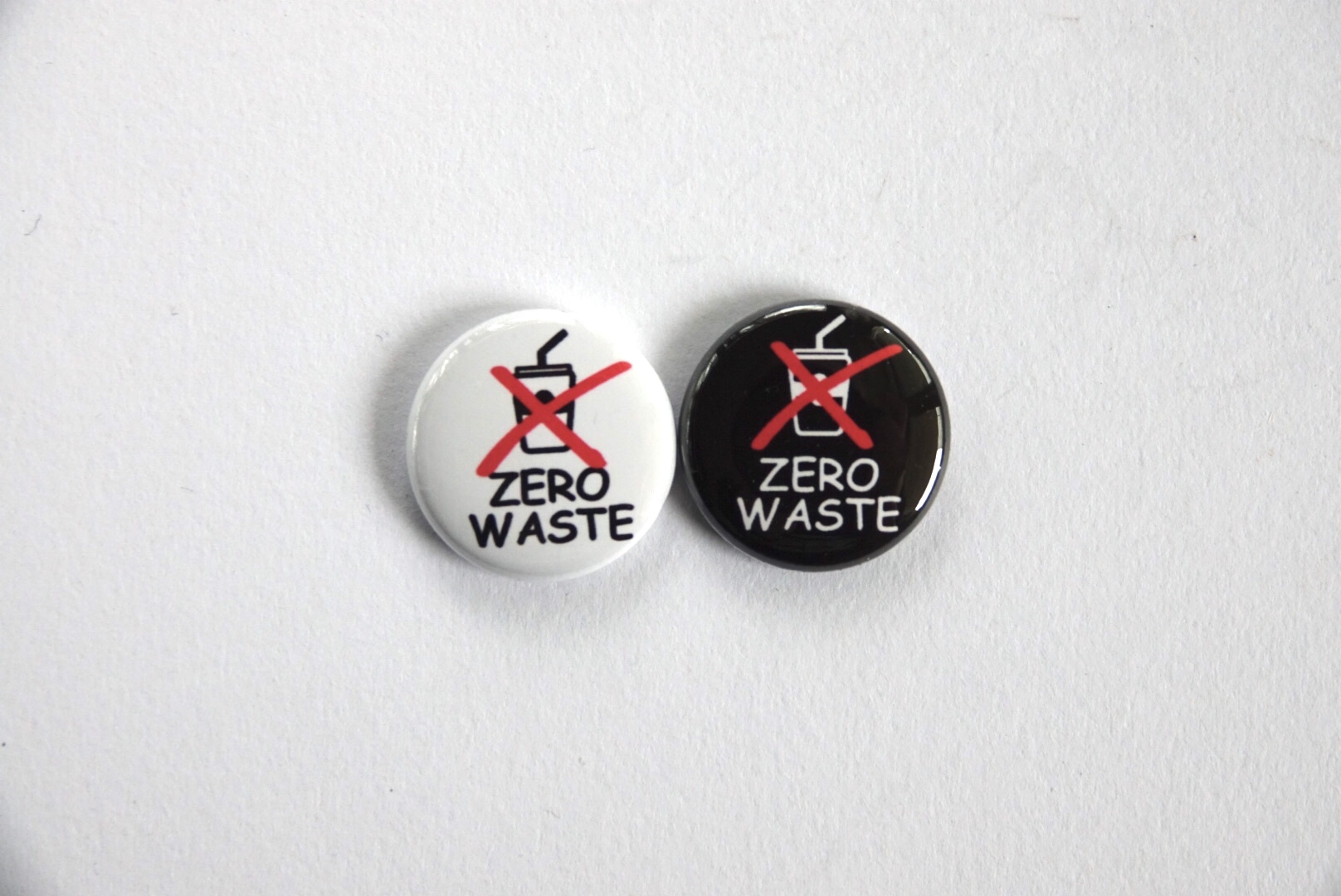 ZERO WASTE 25mm 缶バッジ 販売開始！