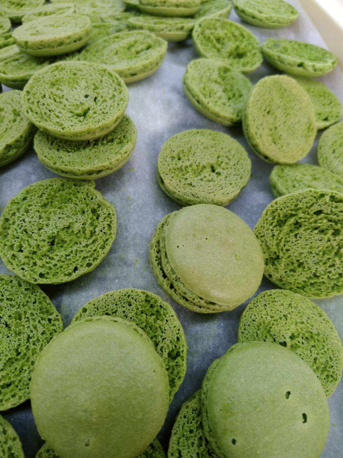 まかろんらすく抹茶💚2月8日(月)入荷します❤️