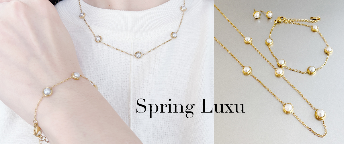 春の装いに華やかさをプラス✨「Spring Luxu」シリーズ登場！