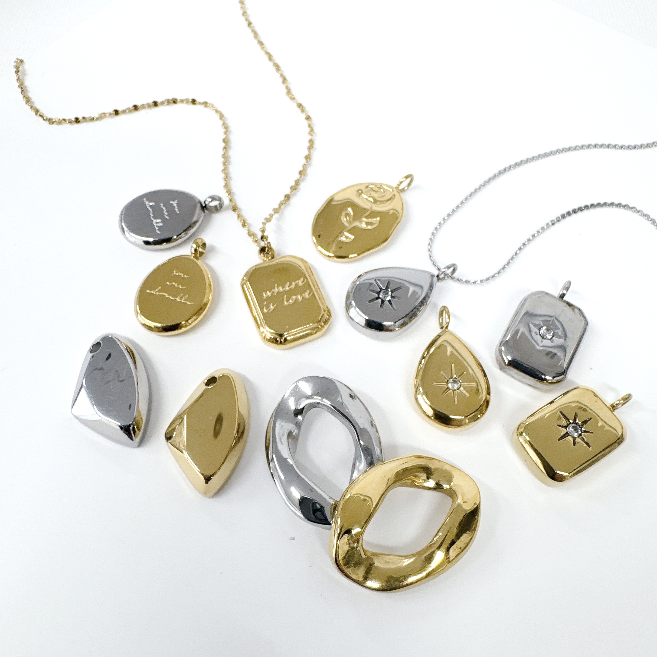 サージカルステンレス製ペンダントトップ✨