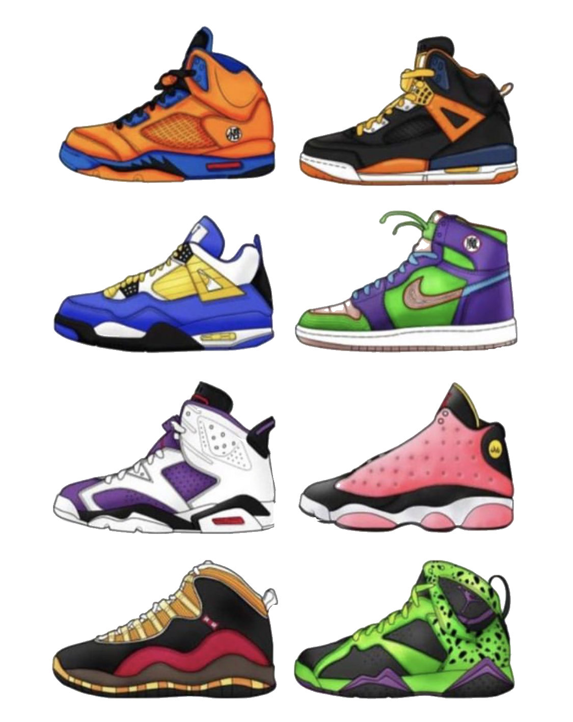 NIKE❌ドラゴンボールの説明。