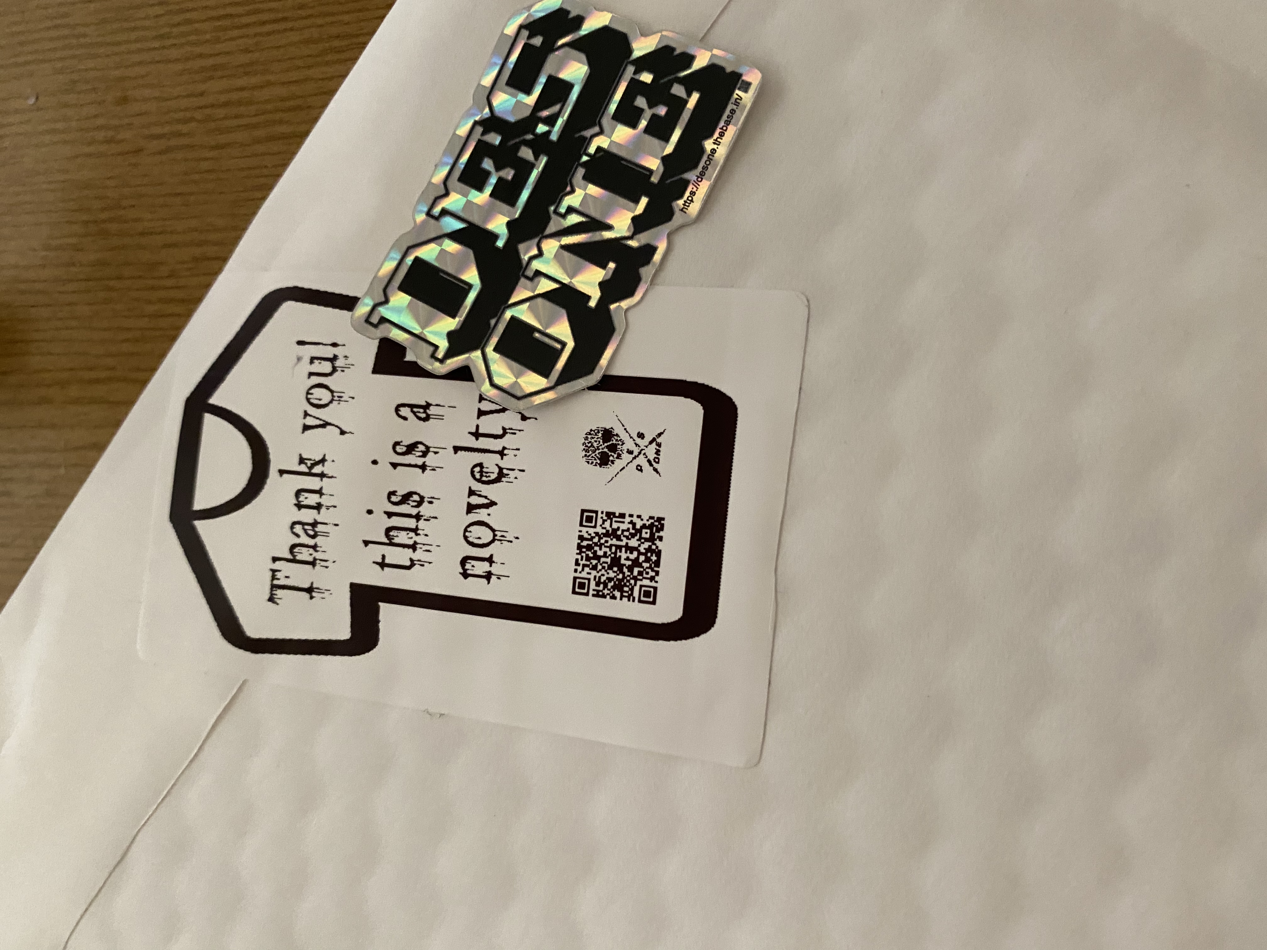 ようやくノベルティの発送完了しました。