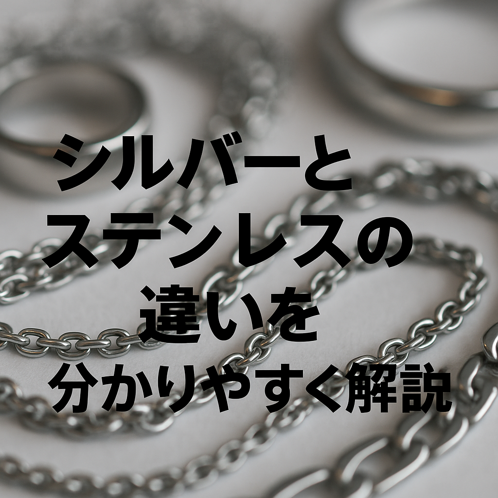 【シルバーとステンレスの違いを分かりやすく解説】