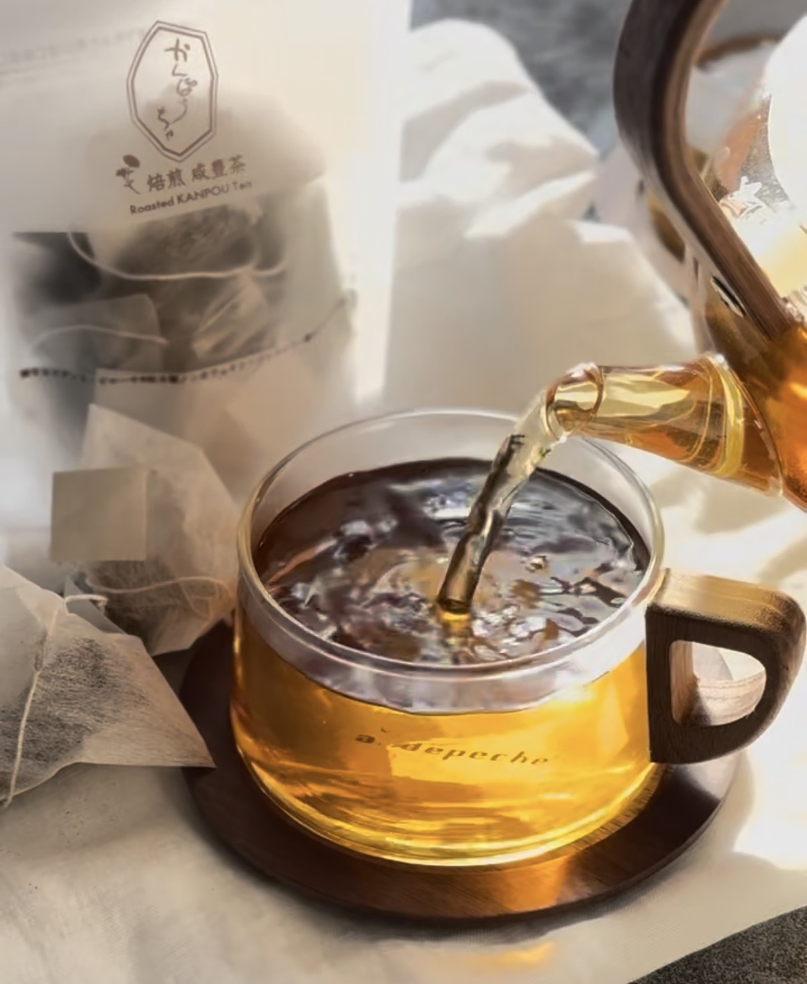 毎日の水分補給、何を飲んでいますか？焙煎かんぽうちゃという選択