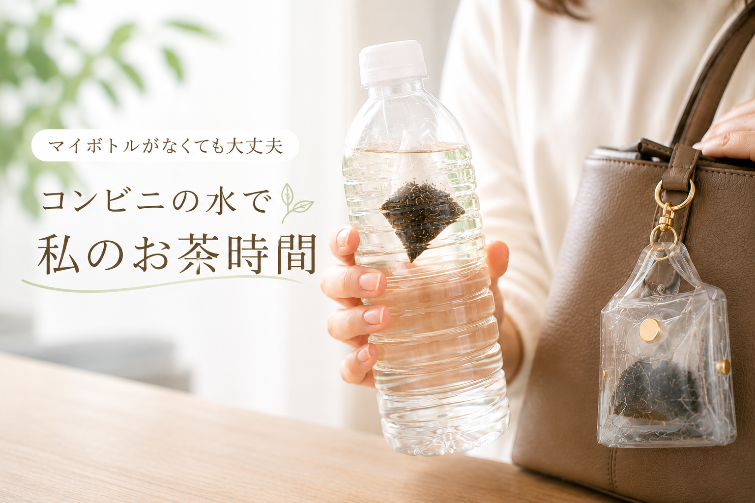 マイボトルがなくても大丈夫。 コンビニのお水で始める健康習慣