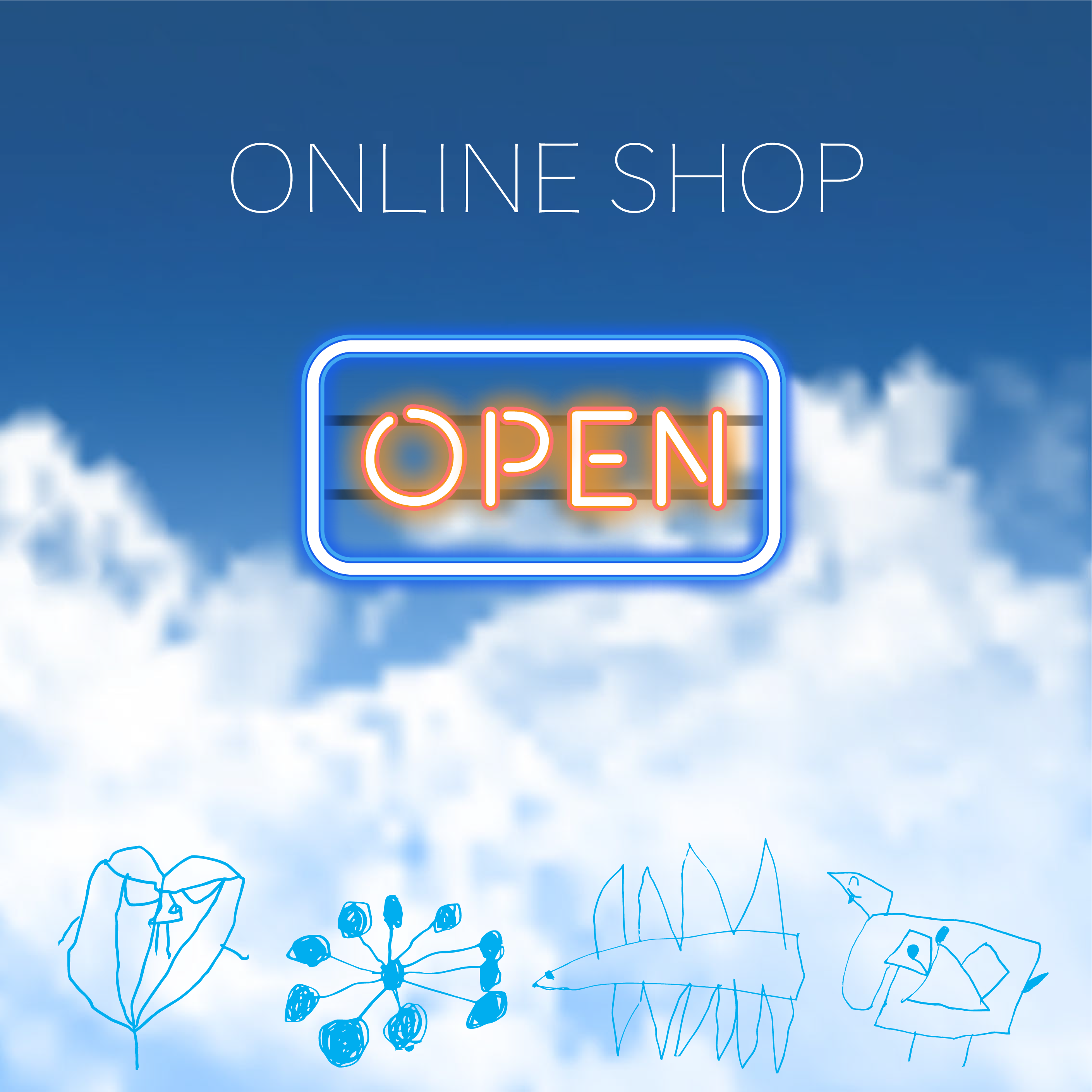 2020.2/1 00:00〜ONLINE SHOP オープン！