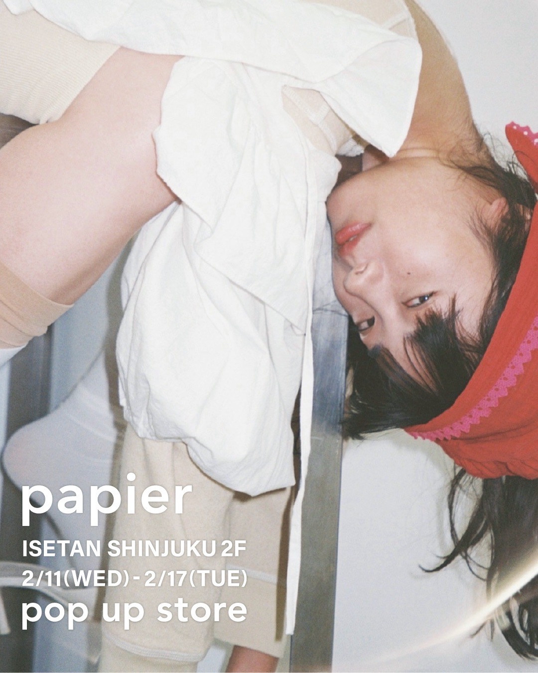 POP-UP in ISETAN SHINJUKU  2/11(wed)-2/17(tue)