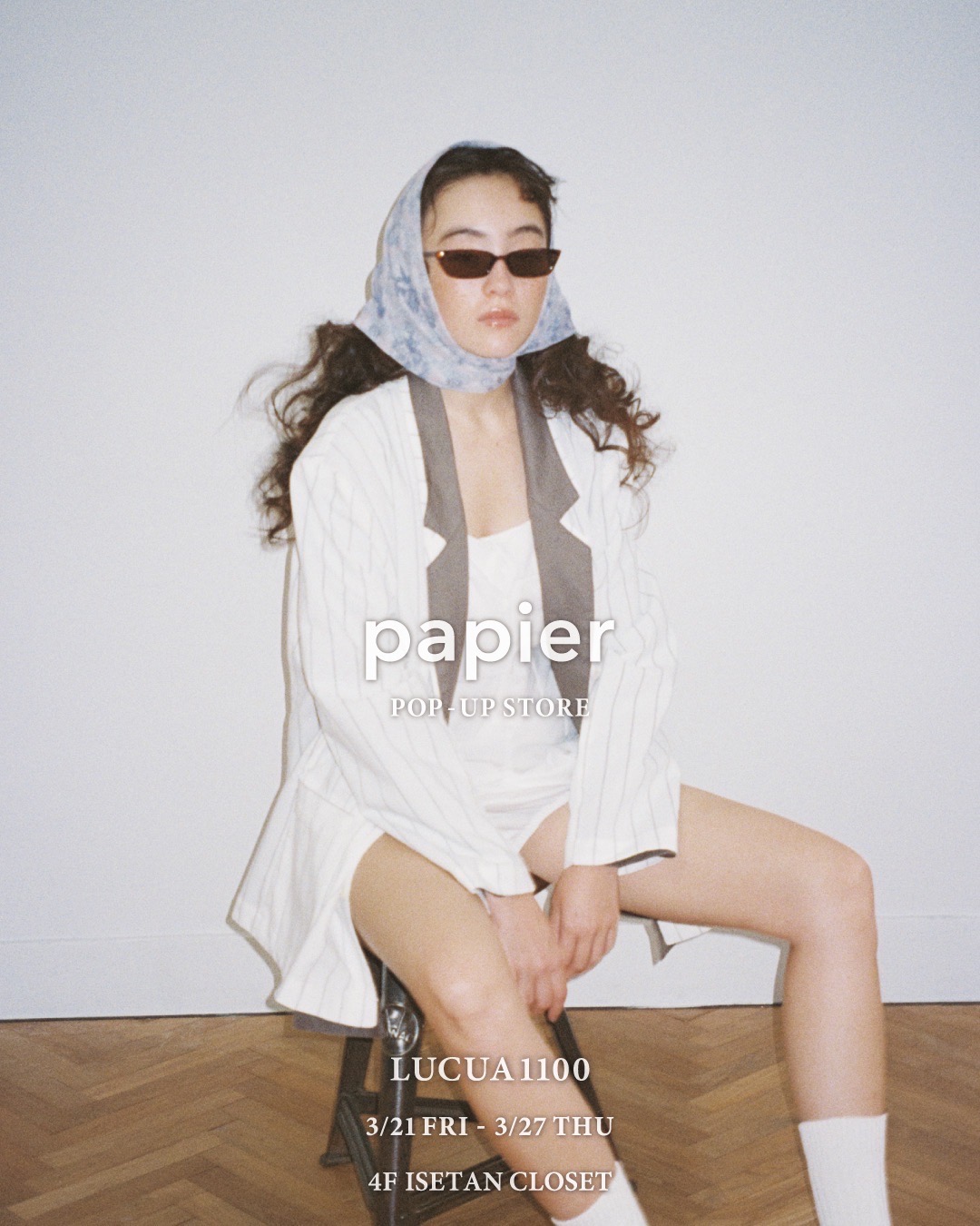 papier POPUPSTORE IN OSAKA LUCUA1100