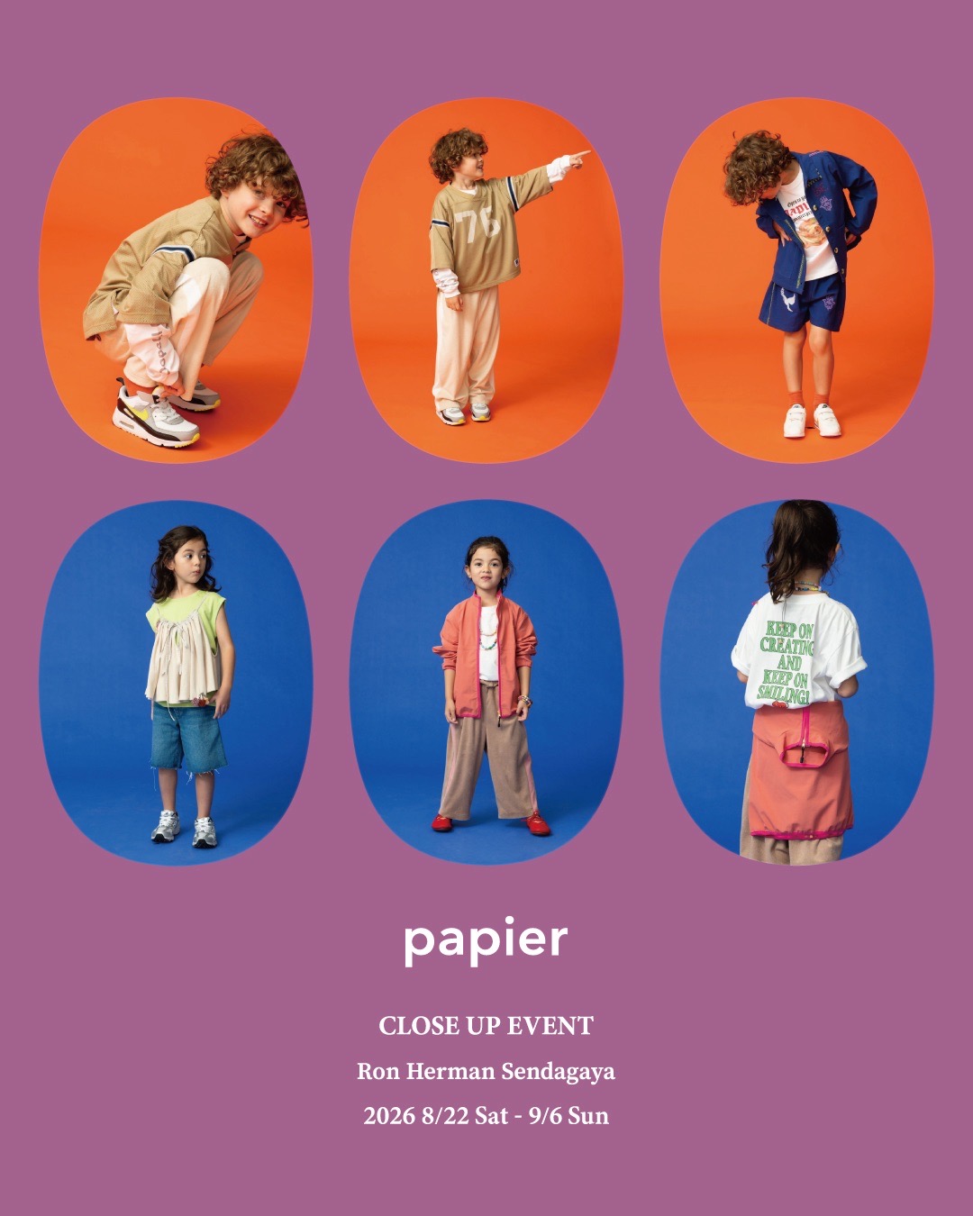 【Close-up Event at Ron Herman SENDAGAYA】8.22-9.6