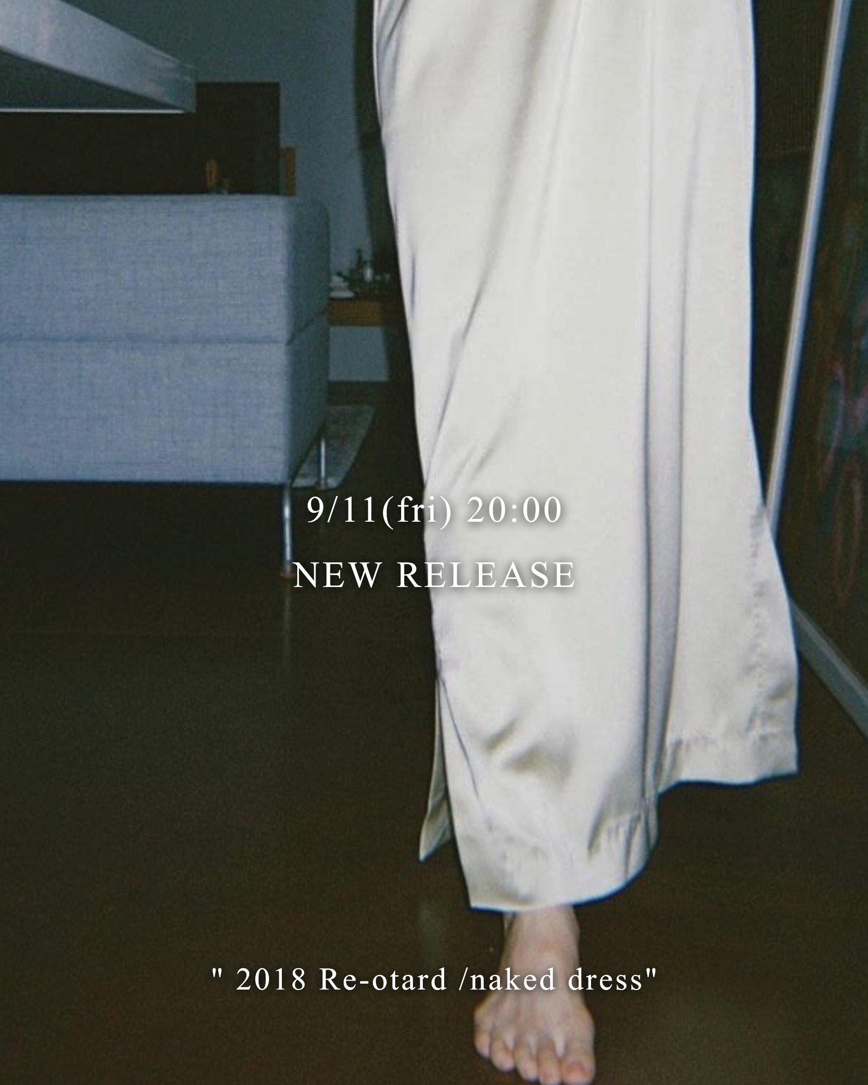 【NEW RELEASE】2026.09.11(Fri) 20:00 CART OPEN