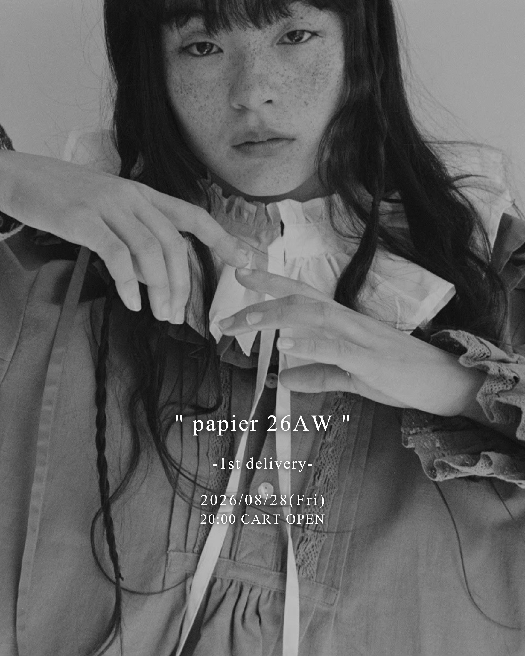 【8/28 (Fri) 20:00 26AW ONLINE DROP OUT!!】