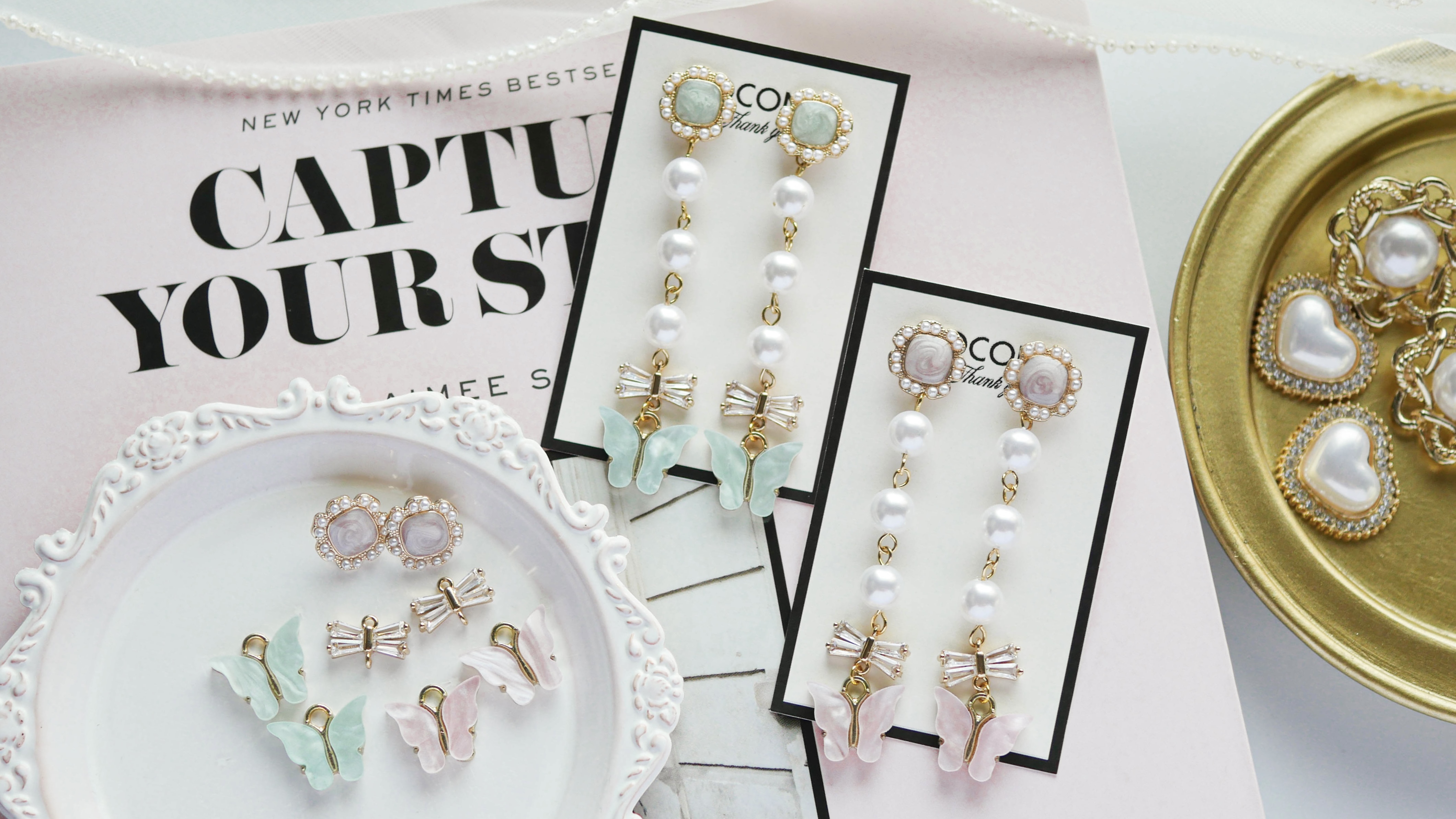 sample♡ butterfly pierce🦋