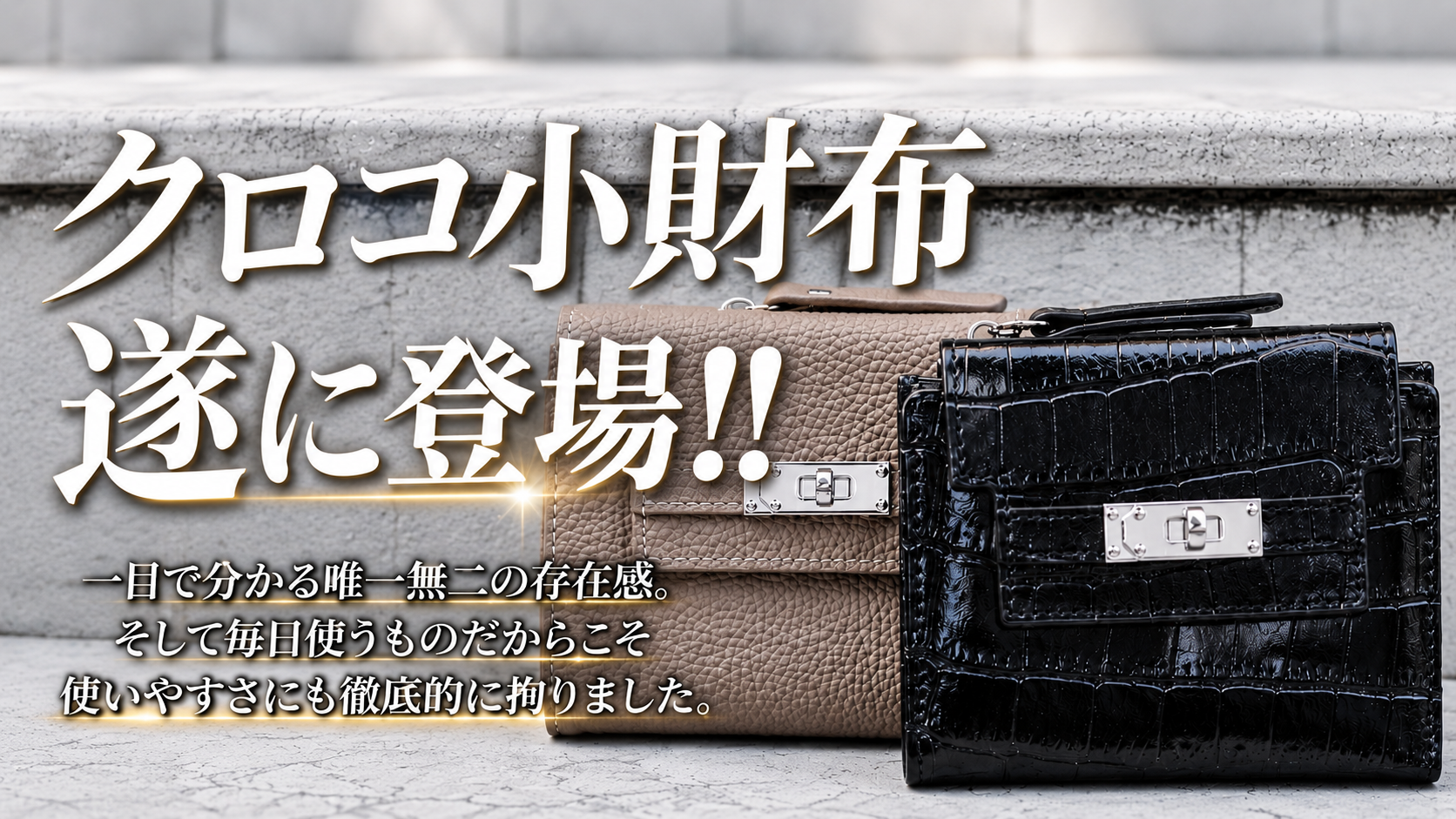 《数量限定》本革小財布発売中🔥