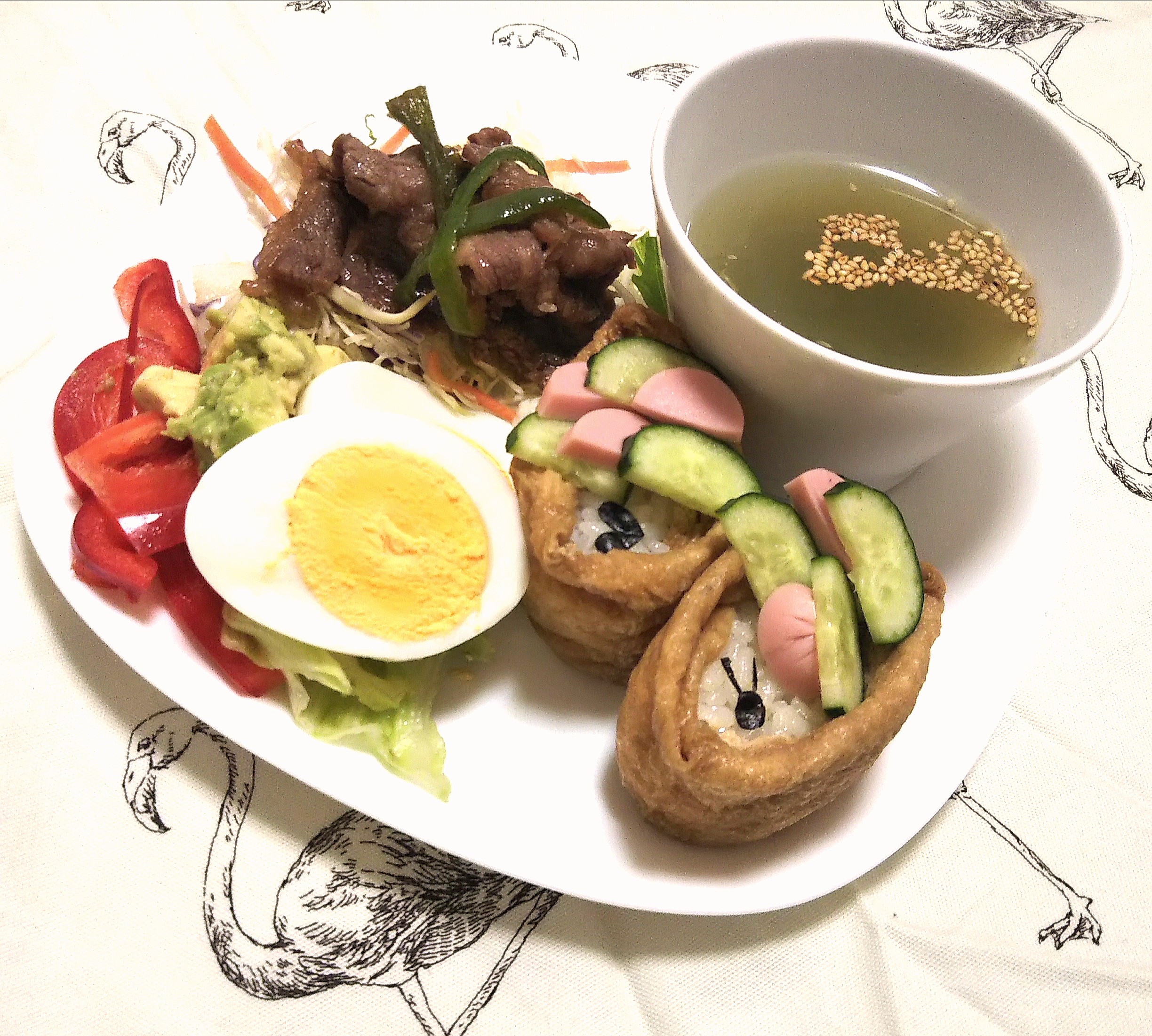 いなり寿司とこいのぼり！！