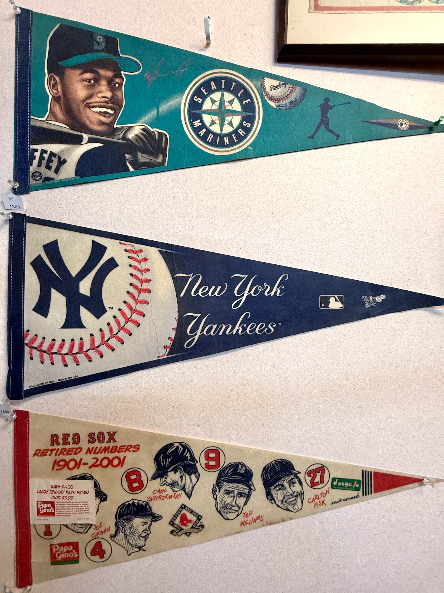 MLBのペナント3点入荷しました！（店頭）