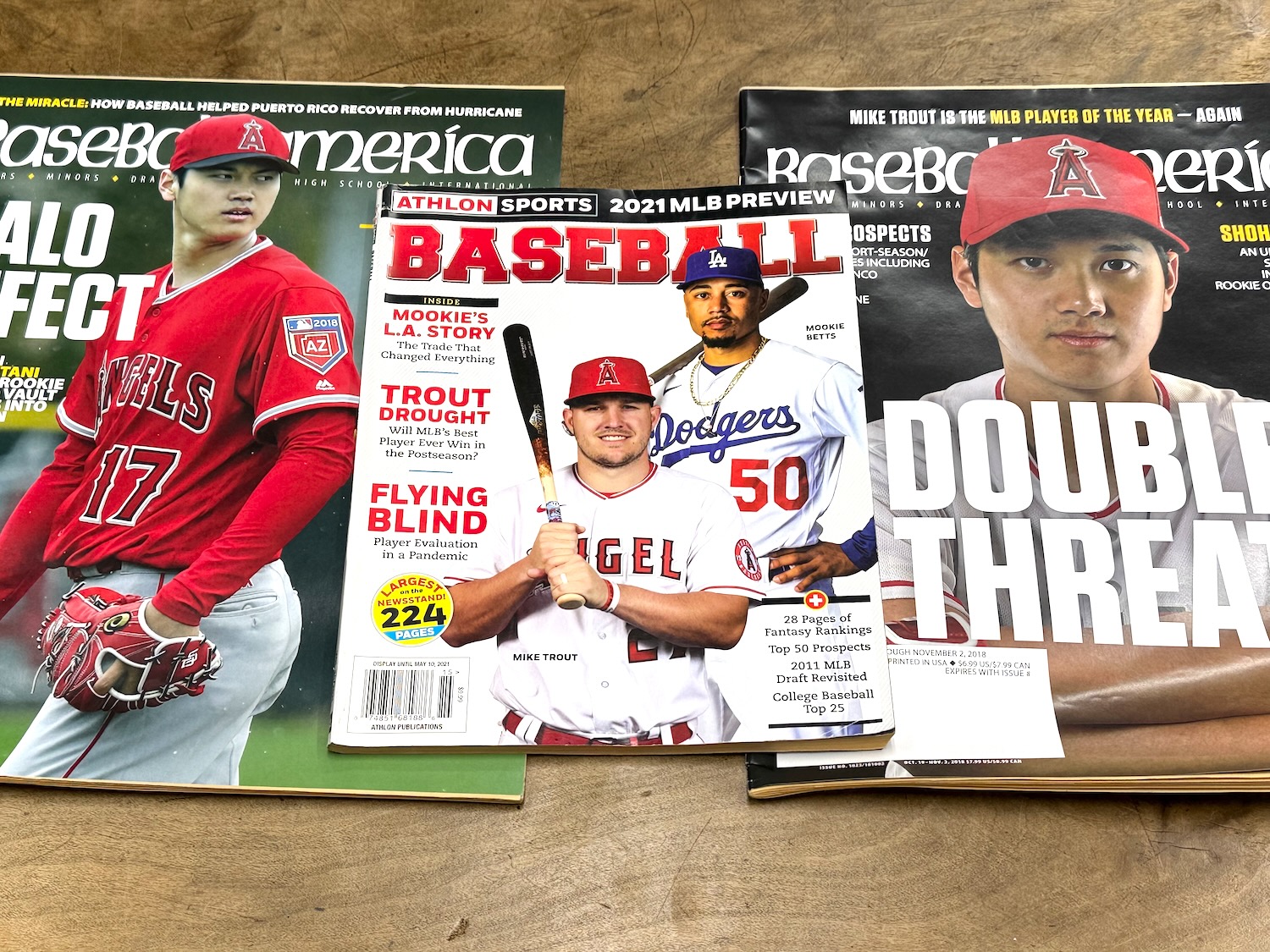 アメリカの野球雑誌3点入荷しました！（店頭）