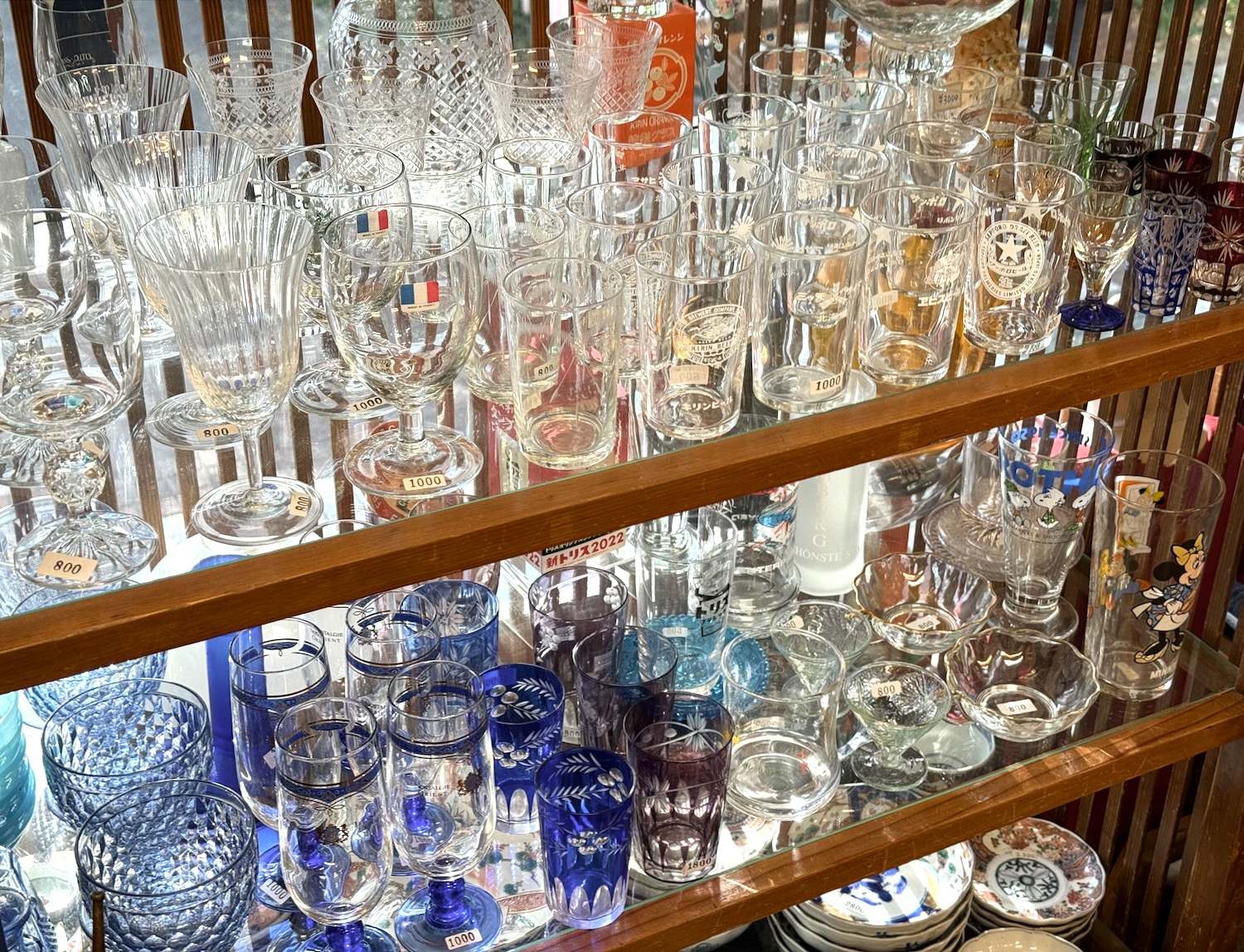 ビールグラス・ワイングラス入荷しています。（店頭）