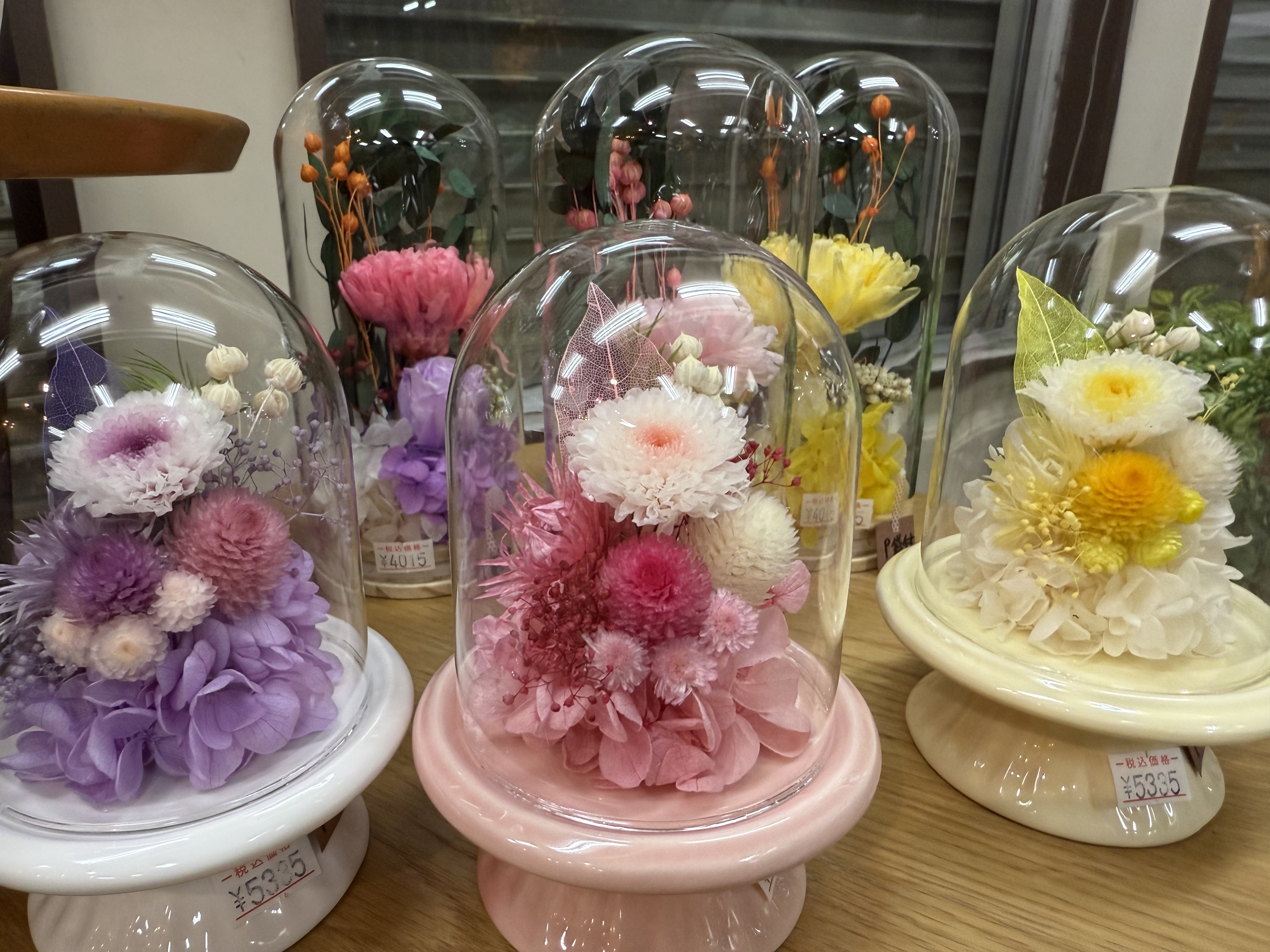 プリザーブドフラワー入荷しました^ ^