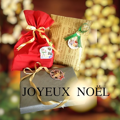 クリスマスギフト　無料ラッピングサービス開始します♬