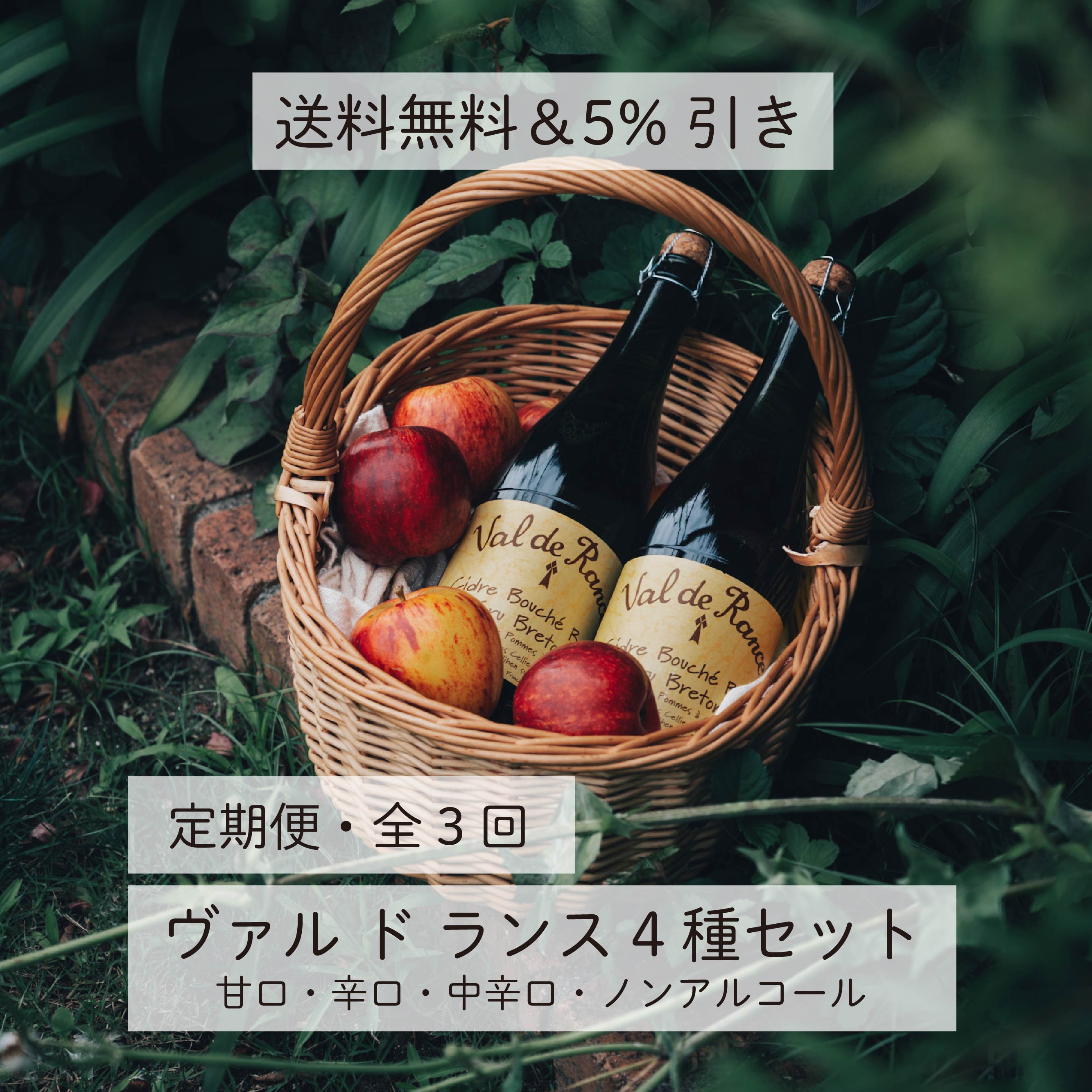 シードルの定期便始めます♪