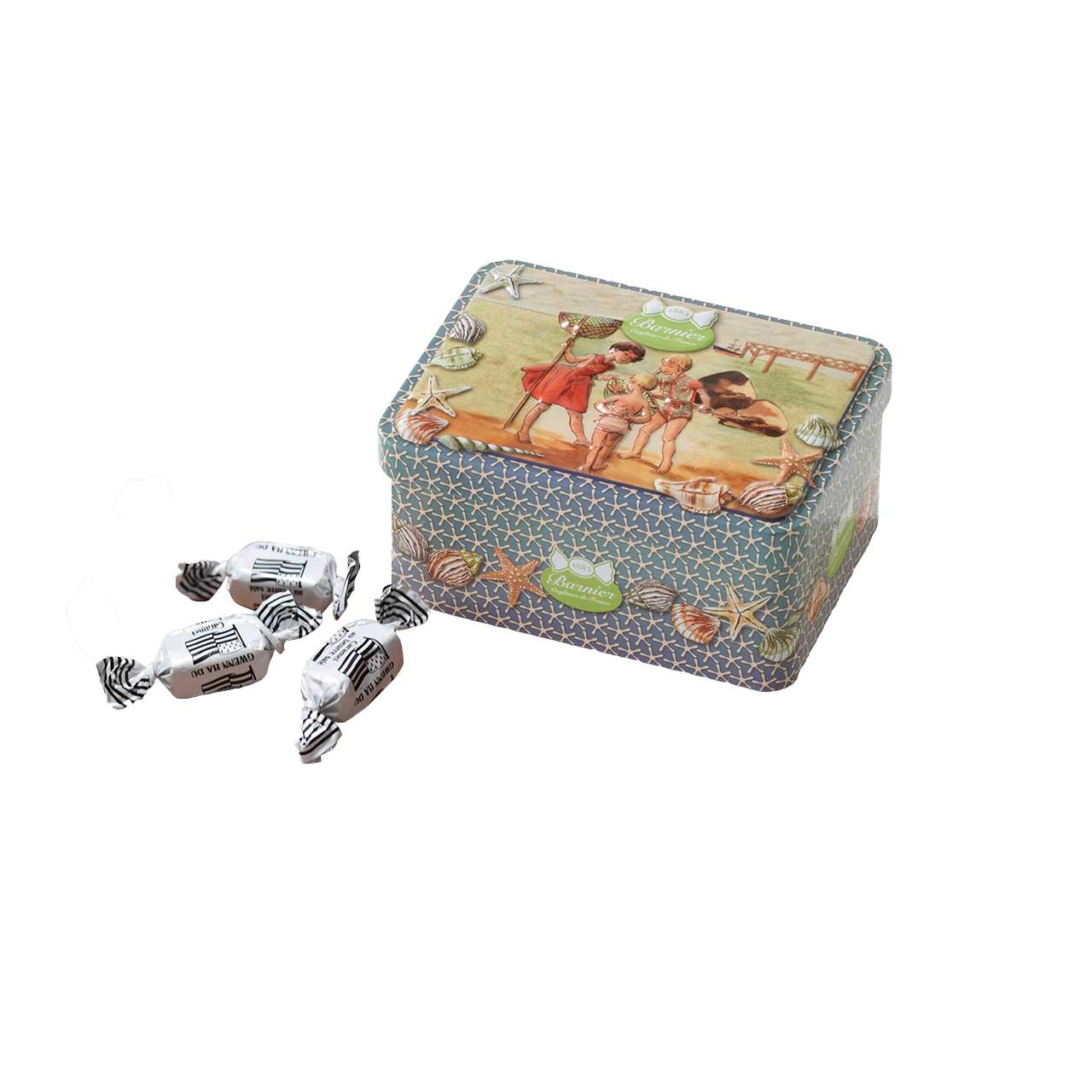 大人気💕塩バターキャラメル「貝殻と子供缶」再販スタート！