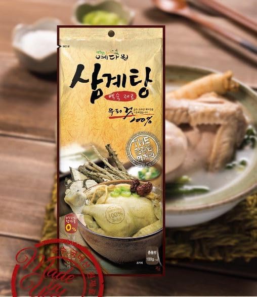 サムゲタン材料　YEDAWON 参鶏湯材料（ティーバッグ）100g　参鶏湯　韓国食品　韓国料理
