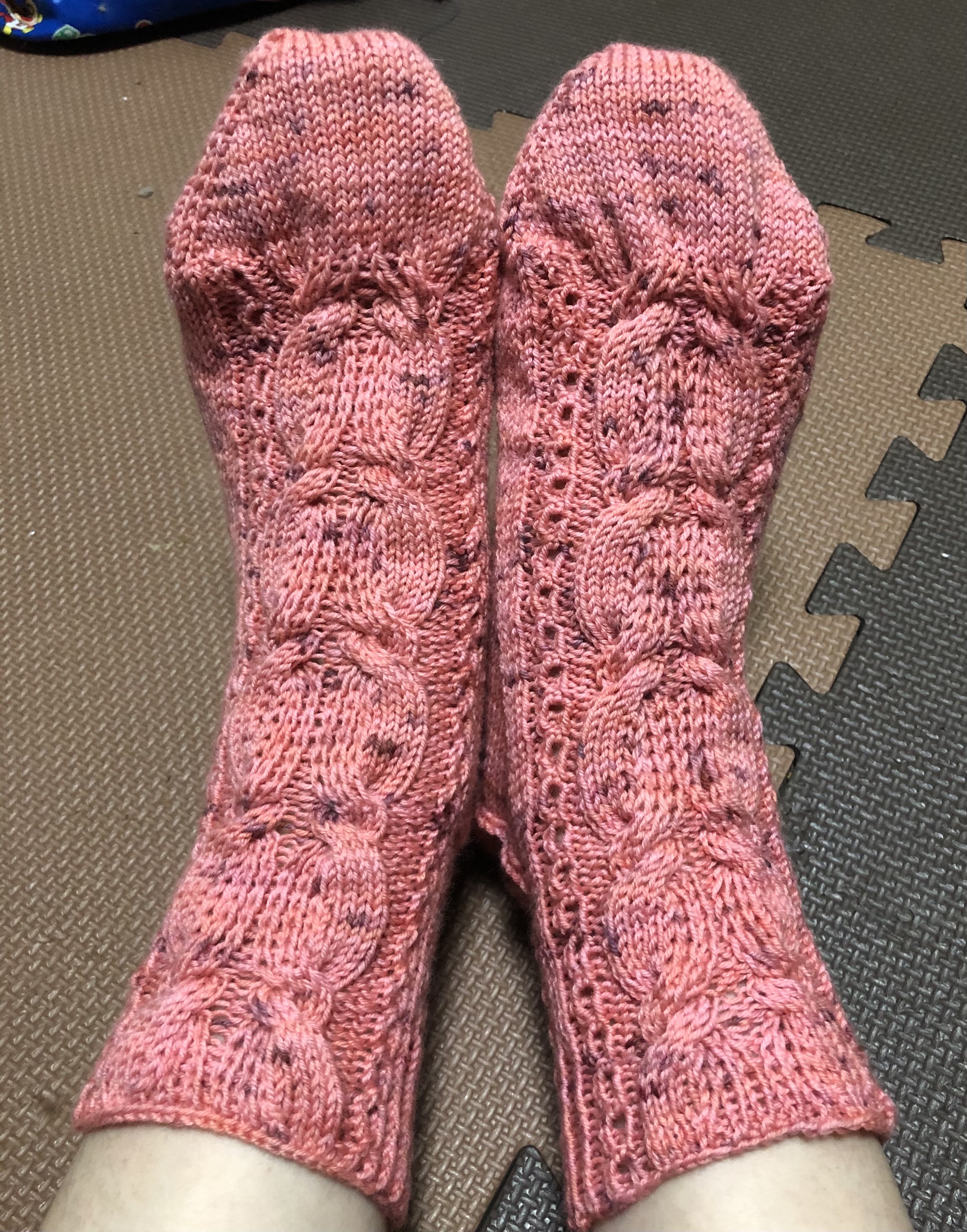 hotchocolate socks、LUM socks完成です❣️（オリジナル、No.71）