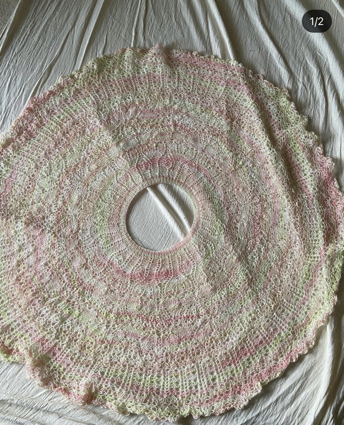 A様の作品のご紹介です‼️（alpaca lace No.11）