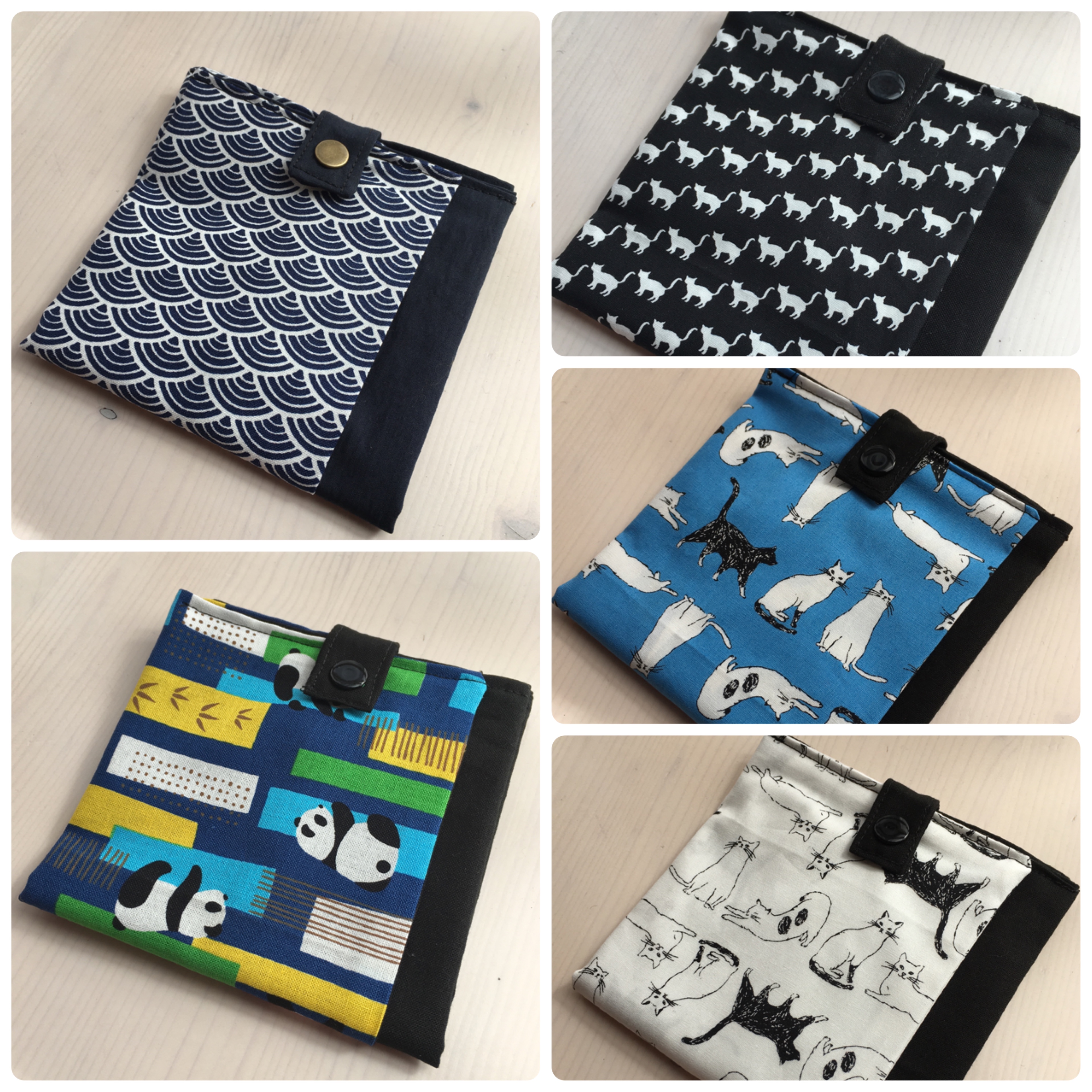 むしゃさんの マスクポッケ付きティッシュケース