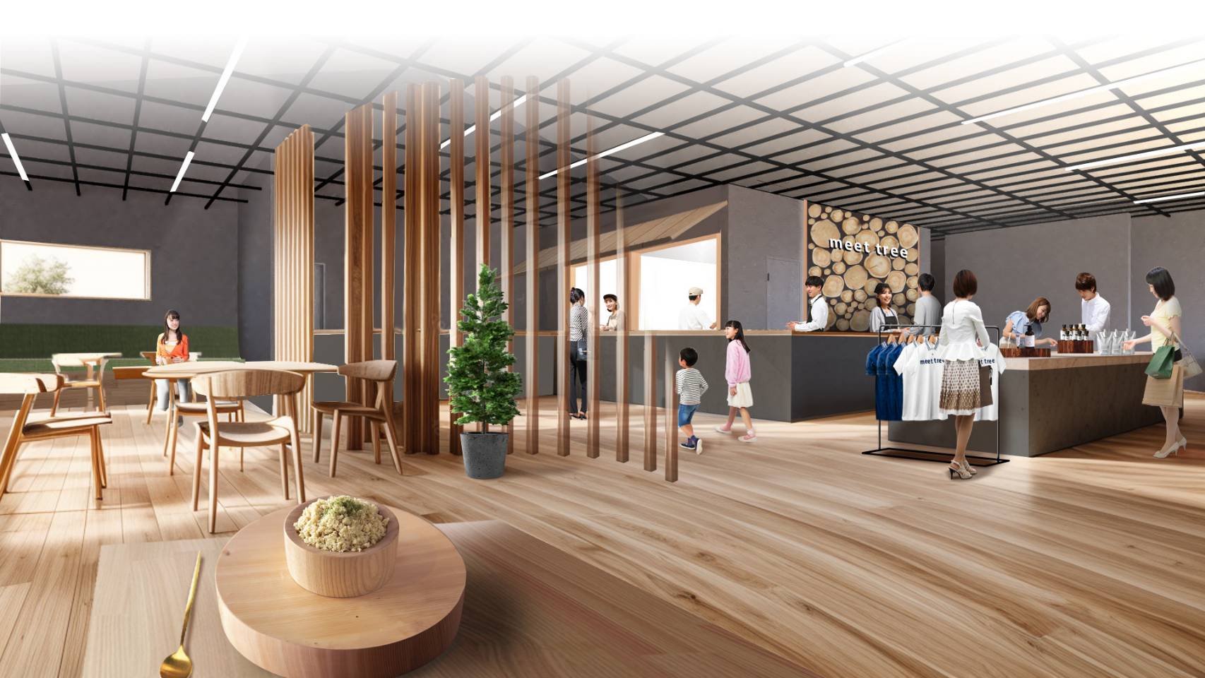 meet tree cafe姉妹店「meet tree -HITO to KI-」オープンのお知らせ
