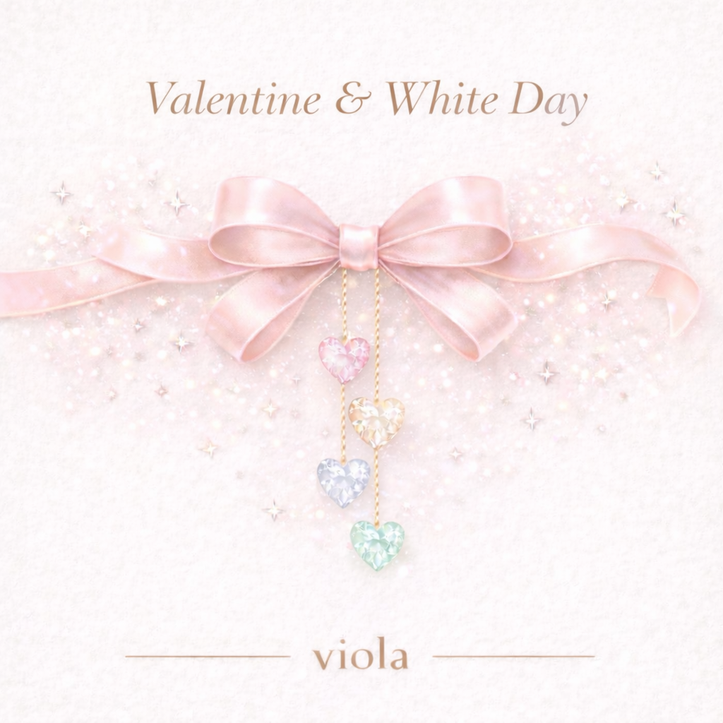 Valentine＆White day wrapping(1/29-3/14)