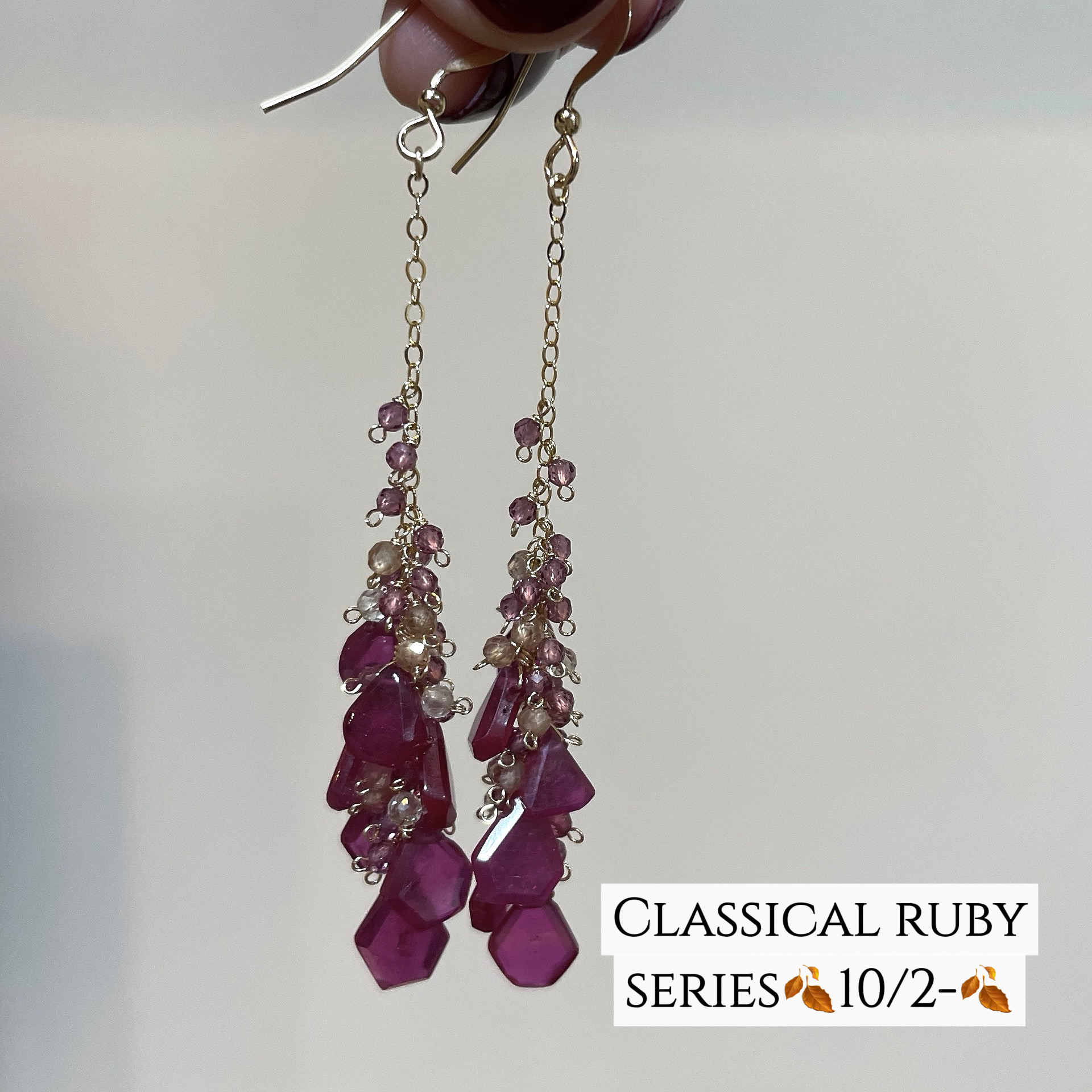 こっくり大人カラーのルビーを贅沢に使用したClassical ruby series！