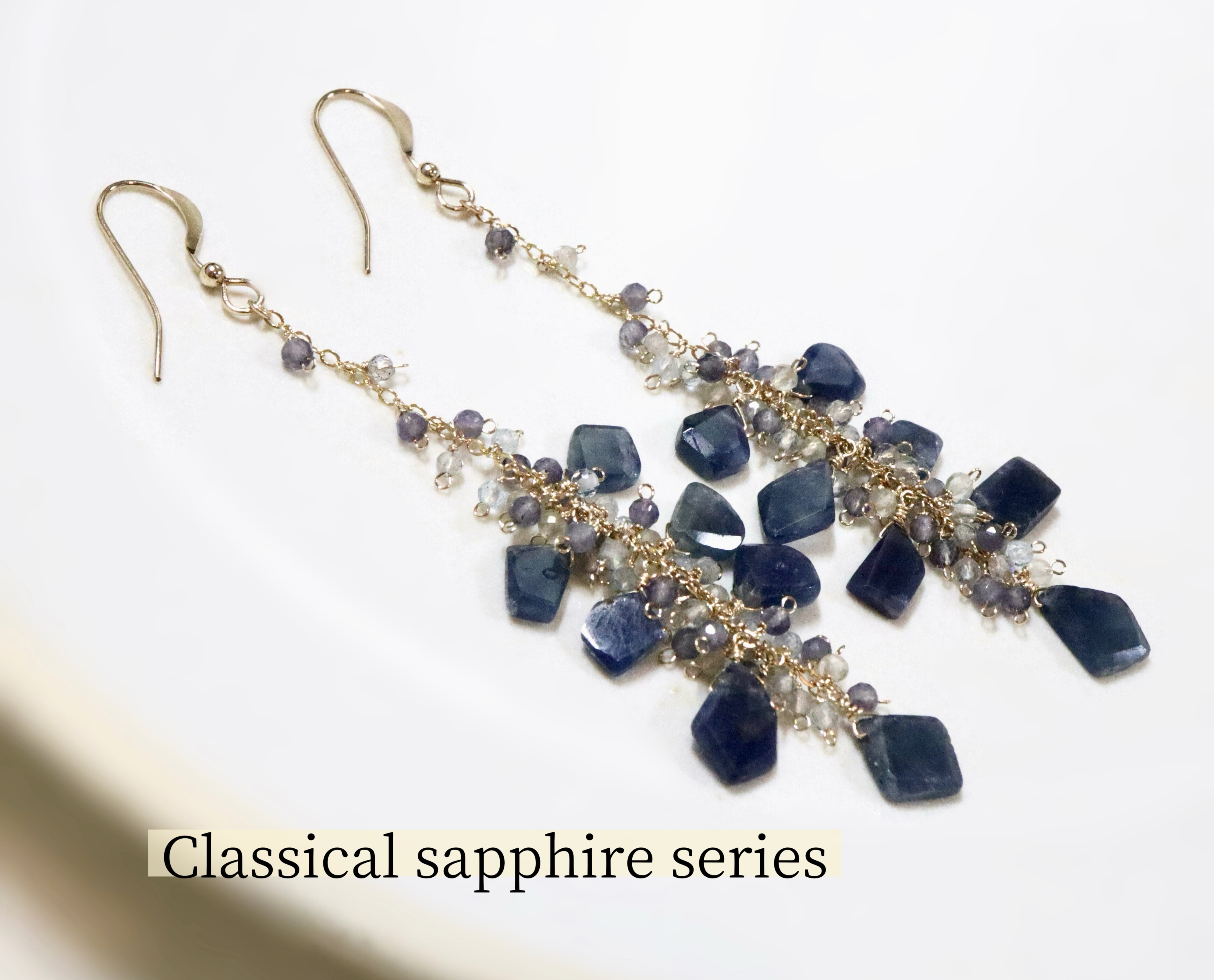ブルーサファイアが艶めくClassical sapphire series♪