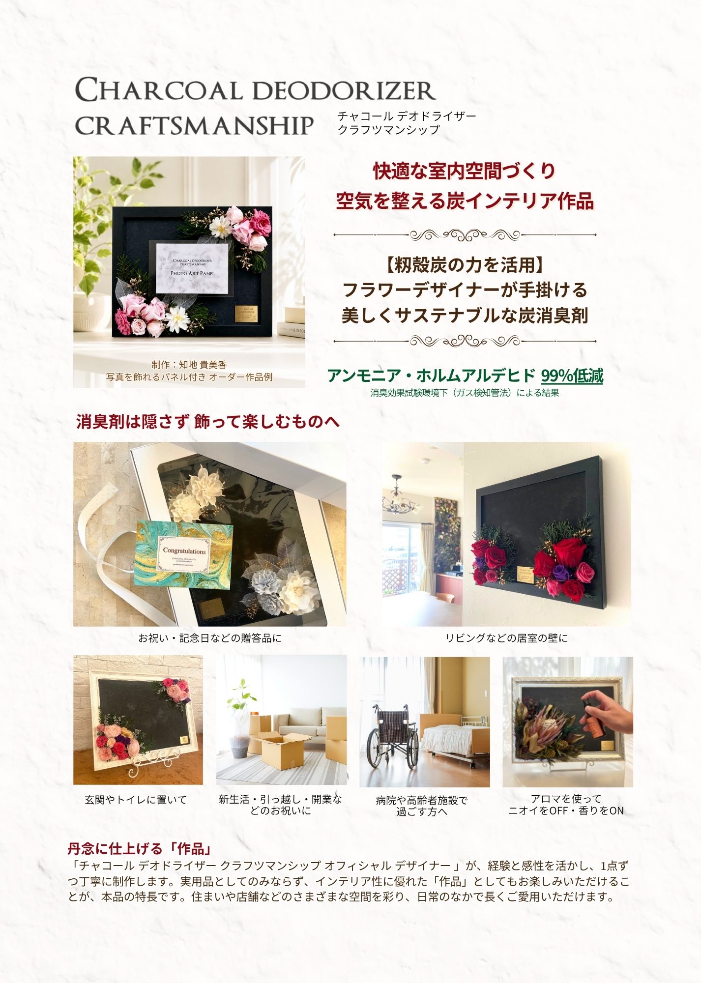 チャコール デオドライザー クラフツマンシップ