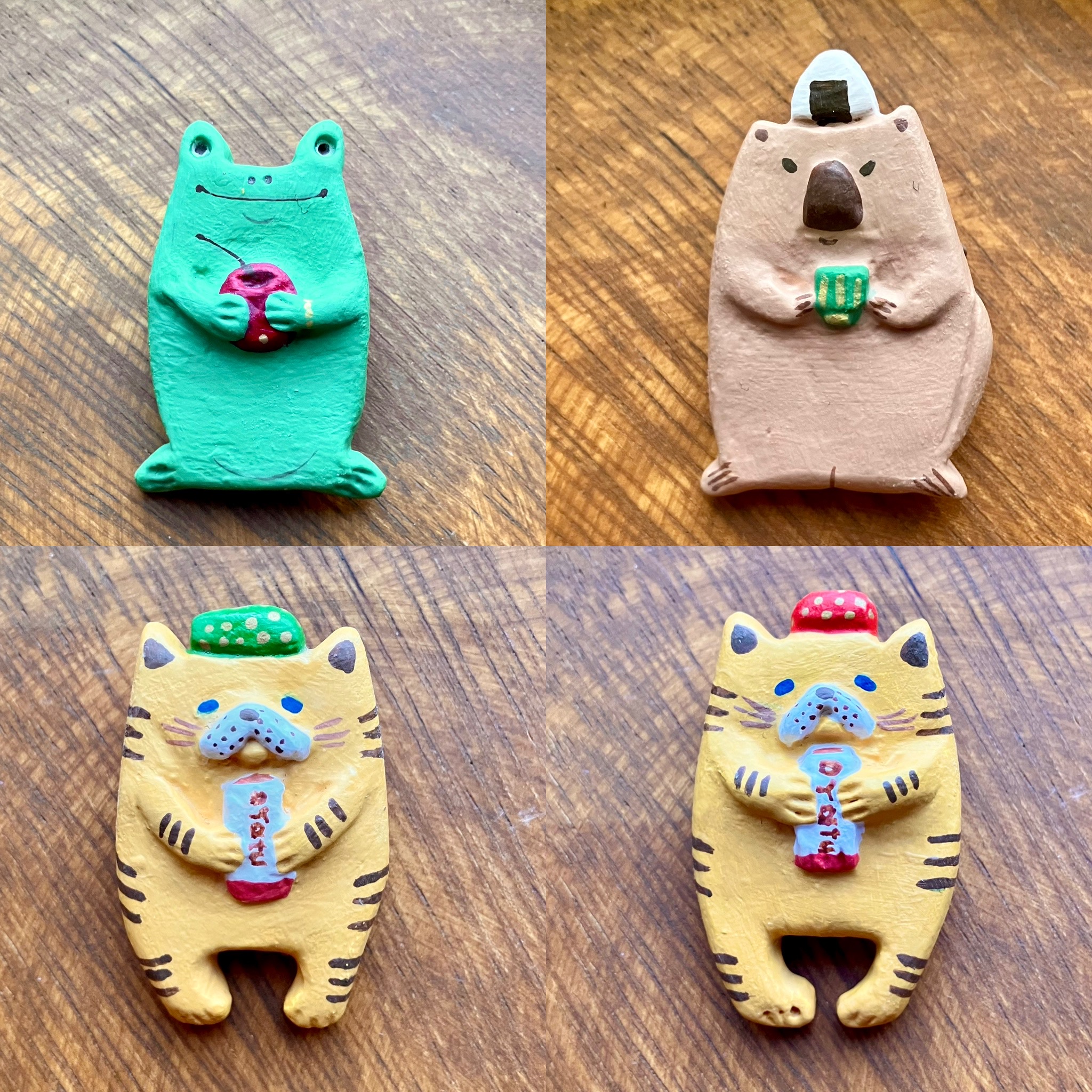 ブローチの新作出来ました。