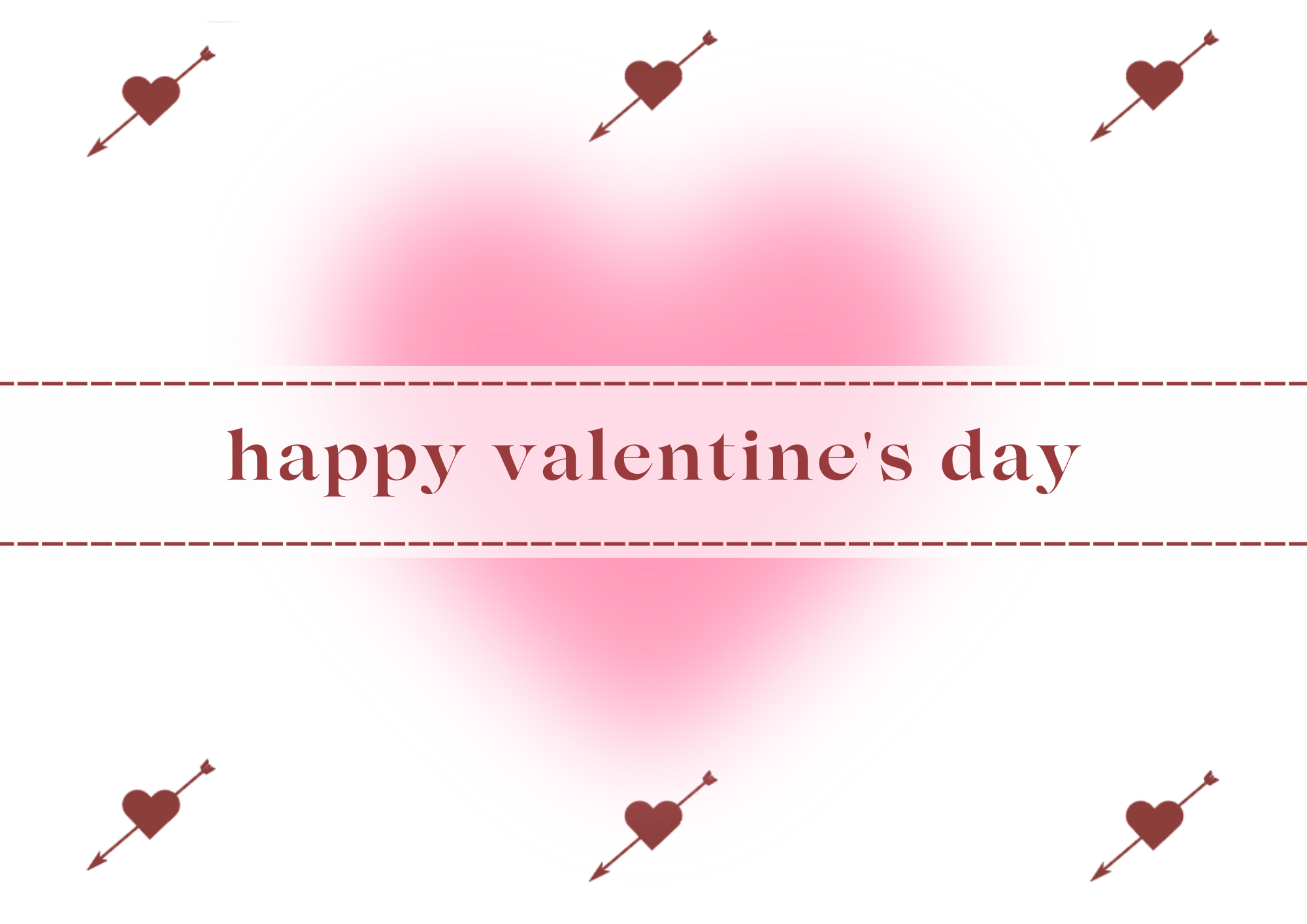 happy valentine's day ♡ メッセージカード無料配布