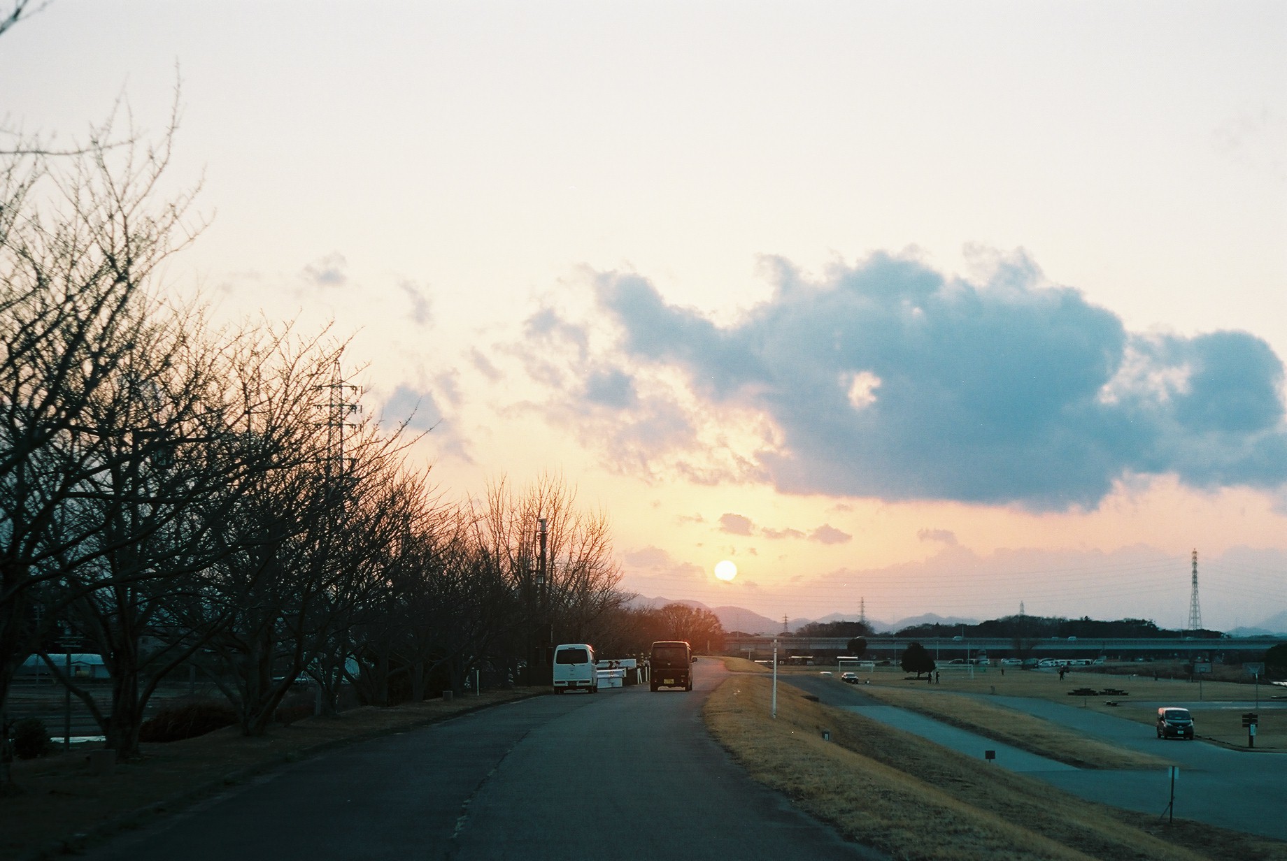 夕方